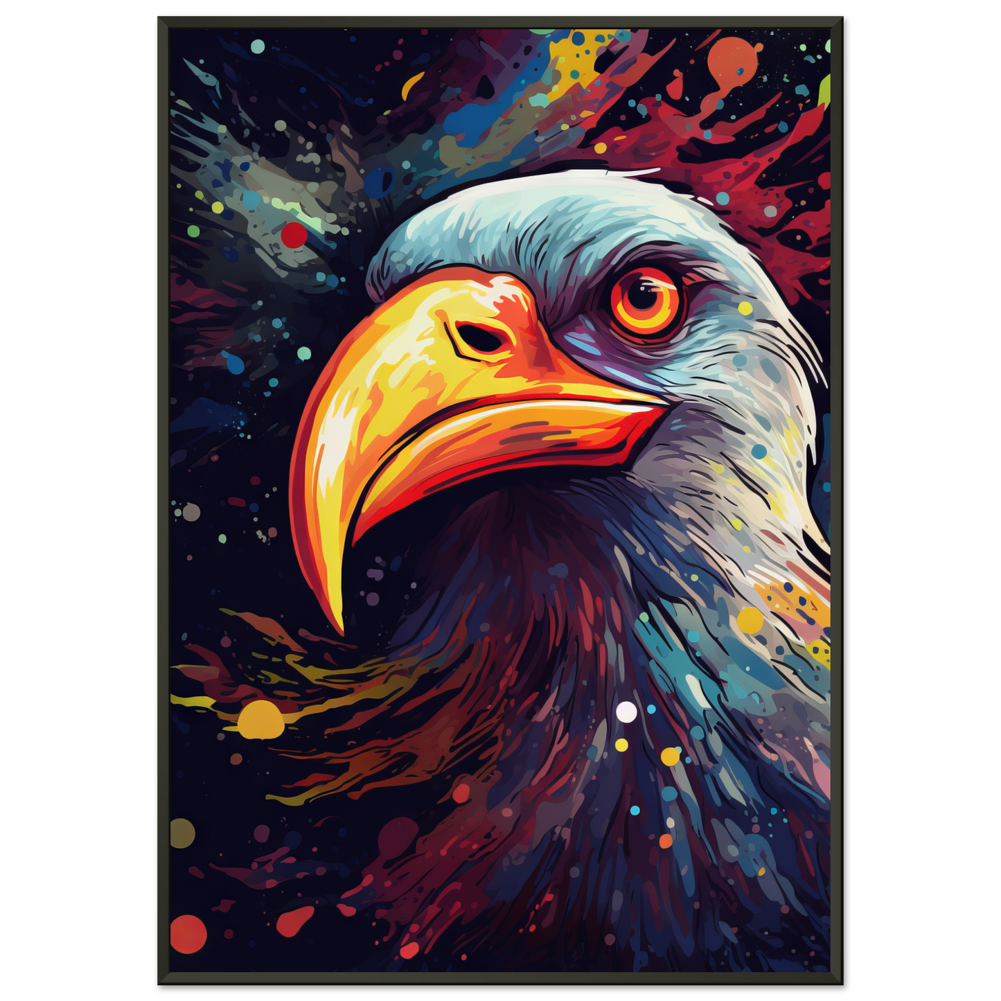 Vogel Möwe Pop-Art (BIRD10)