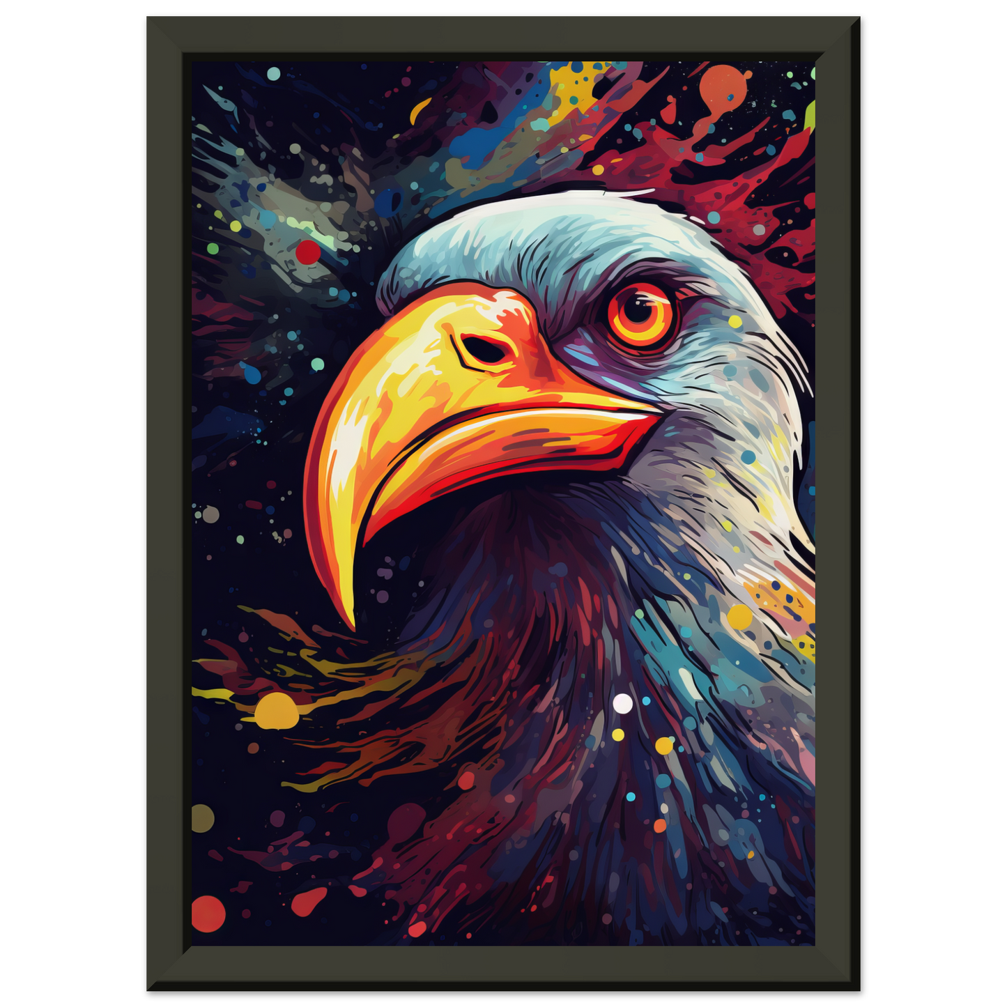 Vogel Möwe Pop-Art (BIRD10)