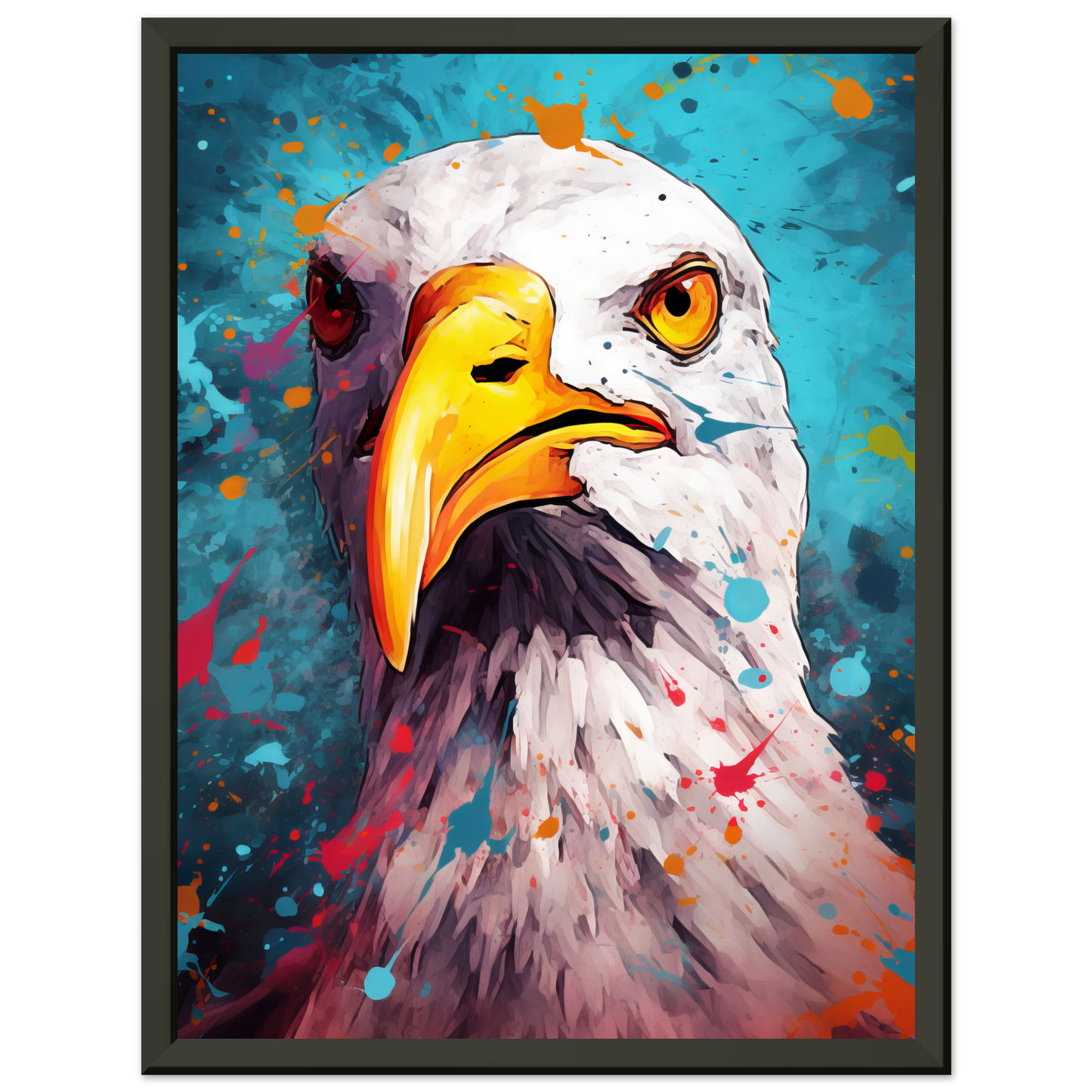 Vogel Möwe Pop-Art (BIRD11)