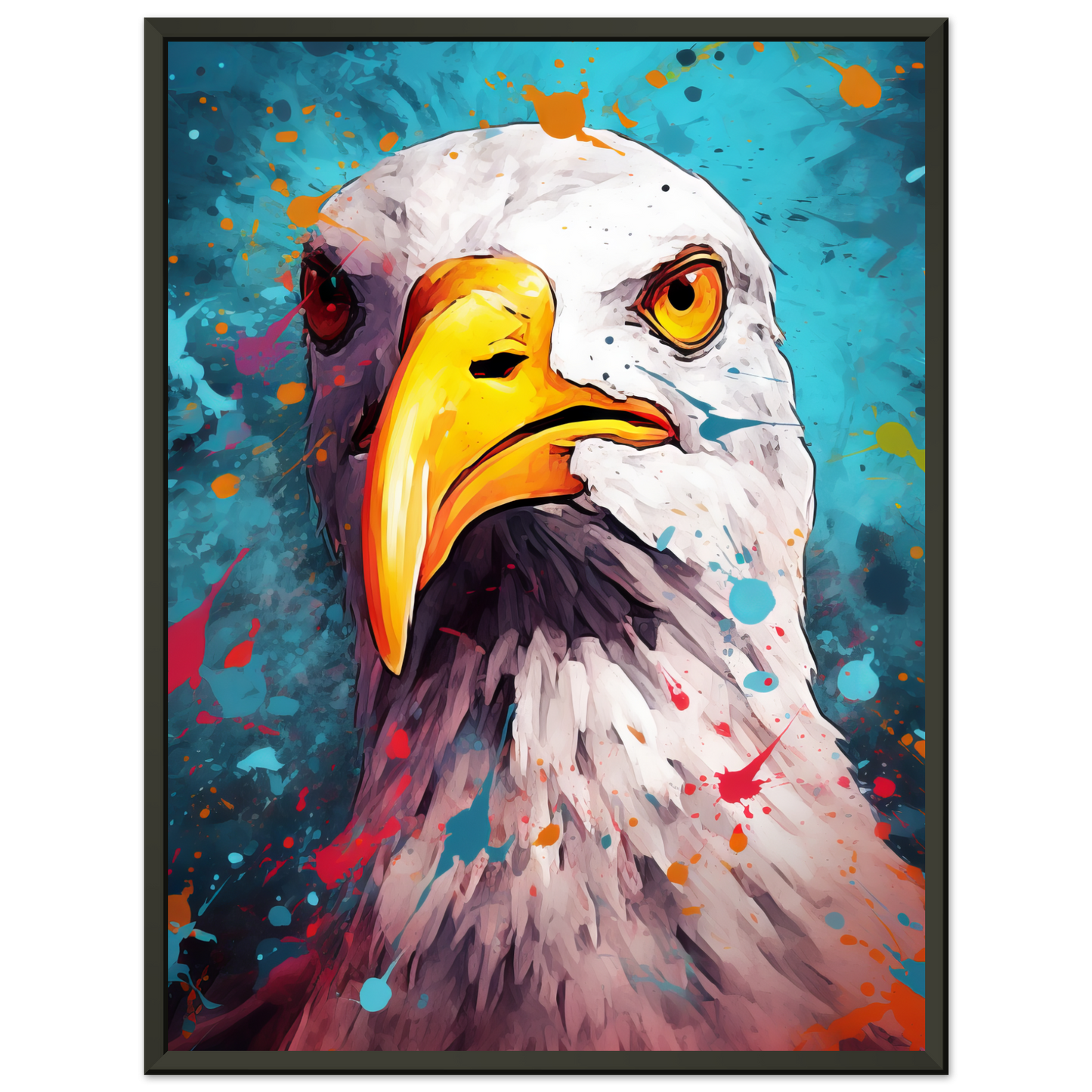 Vogel Möwe Pop-Art (BIRD11)