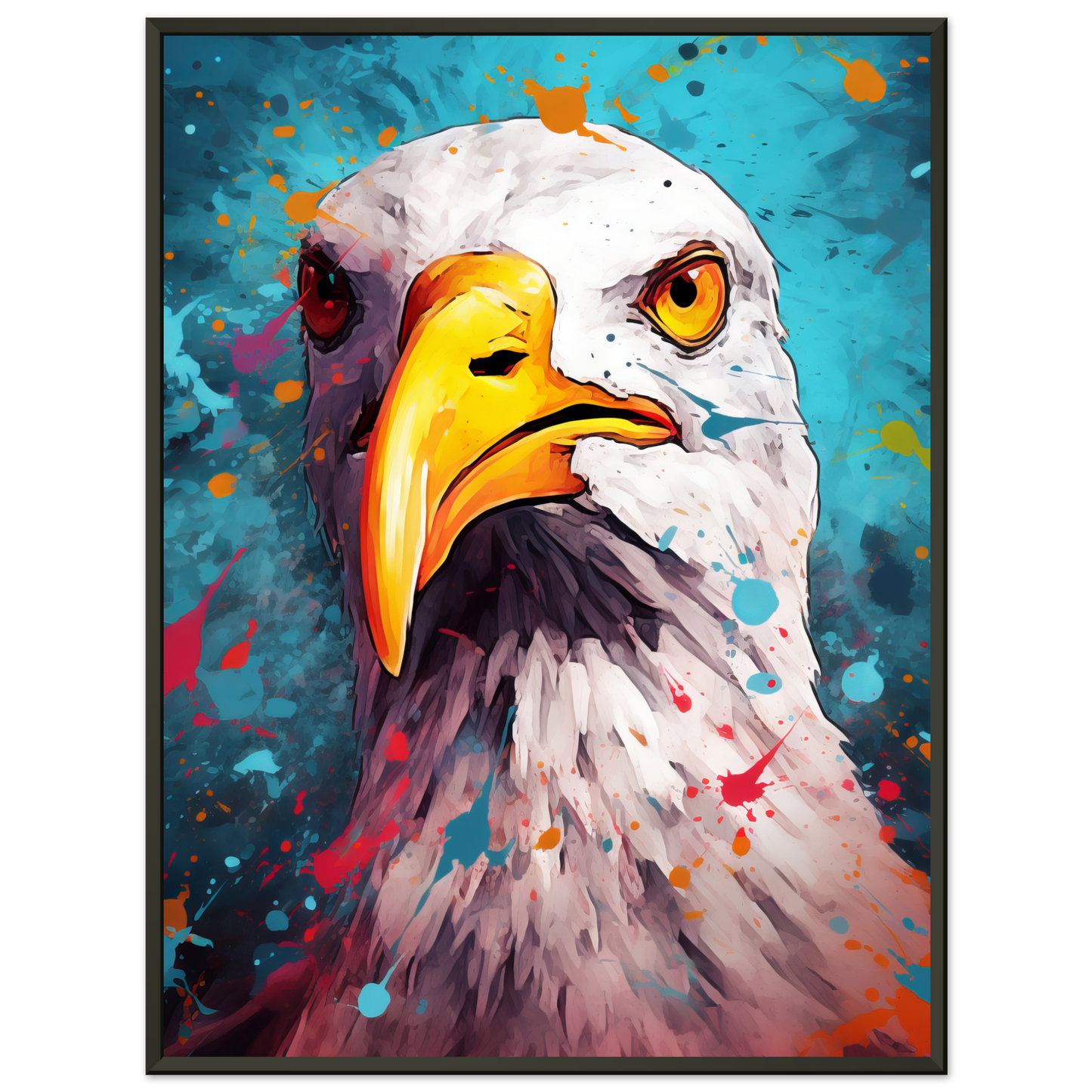 Vogel Möwe Pop-Art (BIRD11)