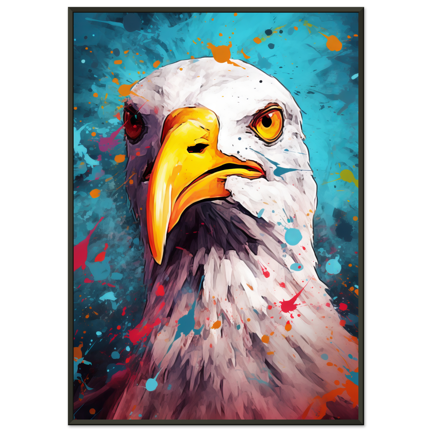 Vogel Möwe Pop-Art (BIRD11)