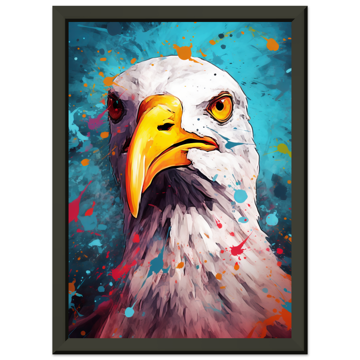 Vogel Möwe Pop-Art (BIRD11)