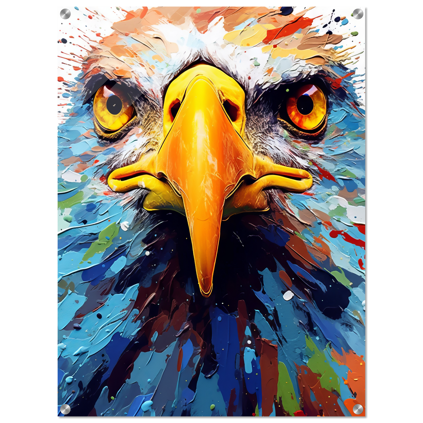 Vogel Möwe Pop-Art (BIRD13)