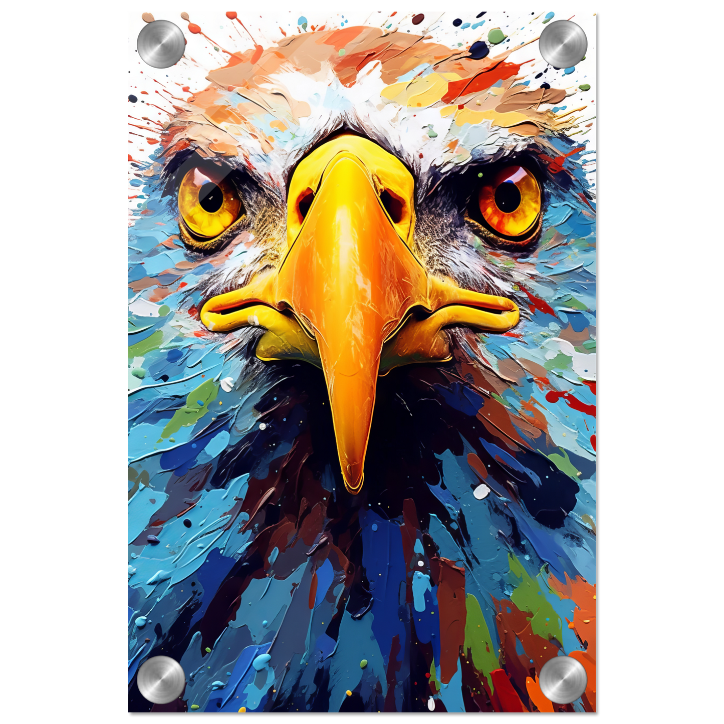Vogel Möwe Pop-Art (BIRD13)