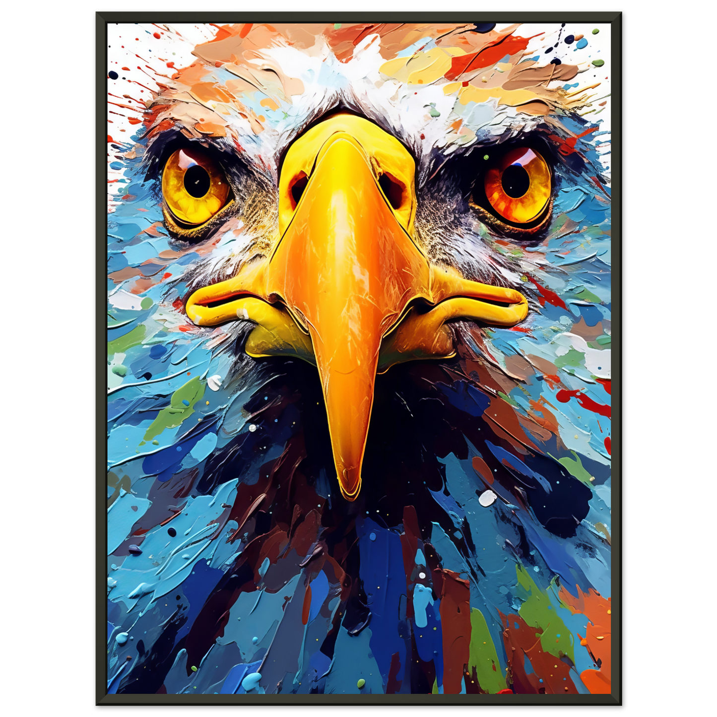 Vogel Möwe Pop-Art (BIRD13)