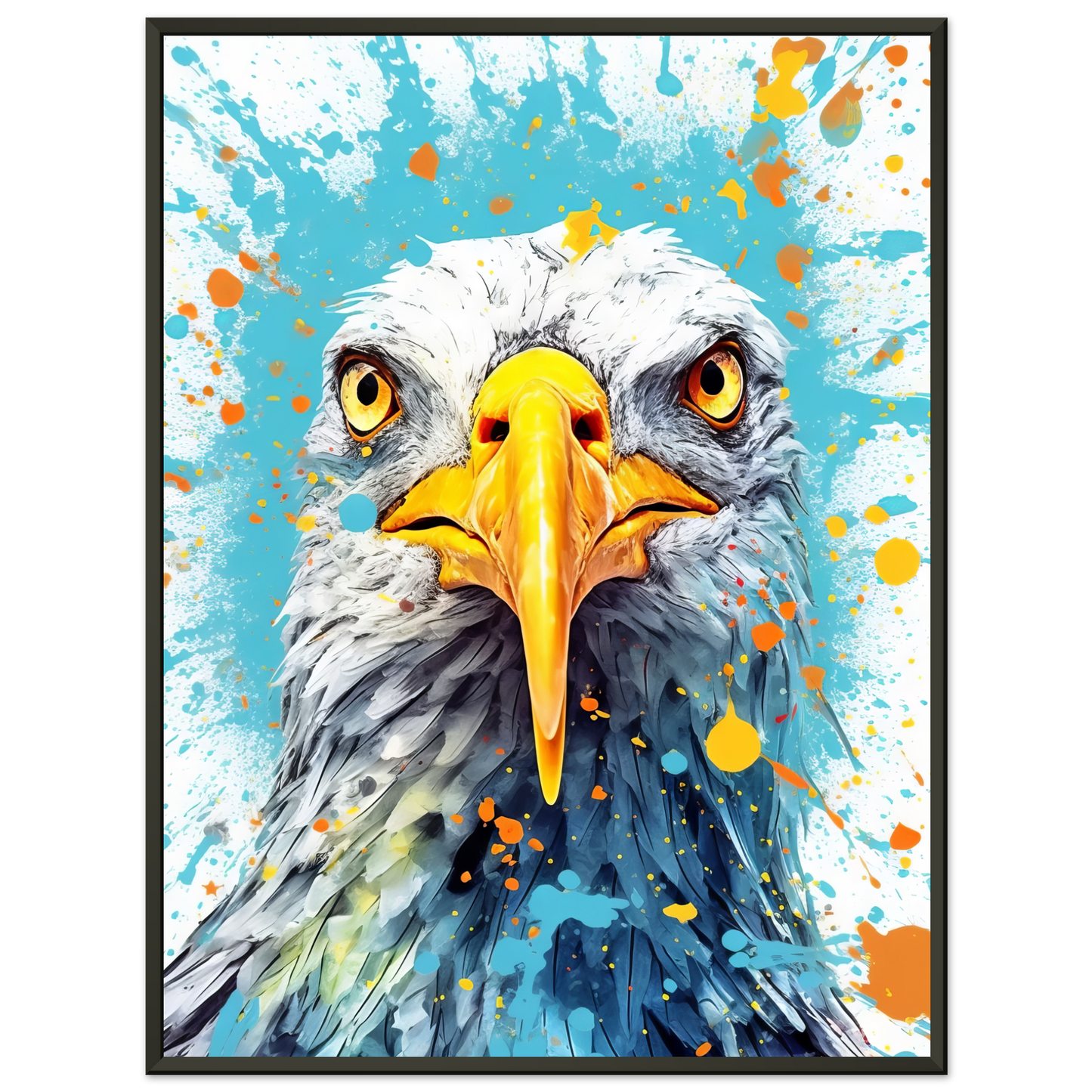 Vogel Möwe Pop-Art (BIRD14)