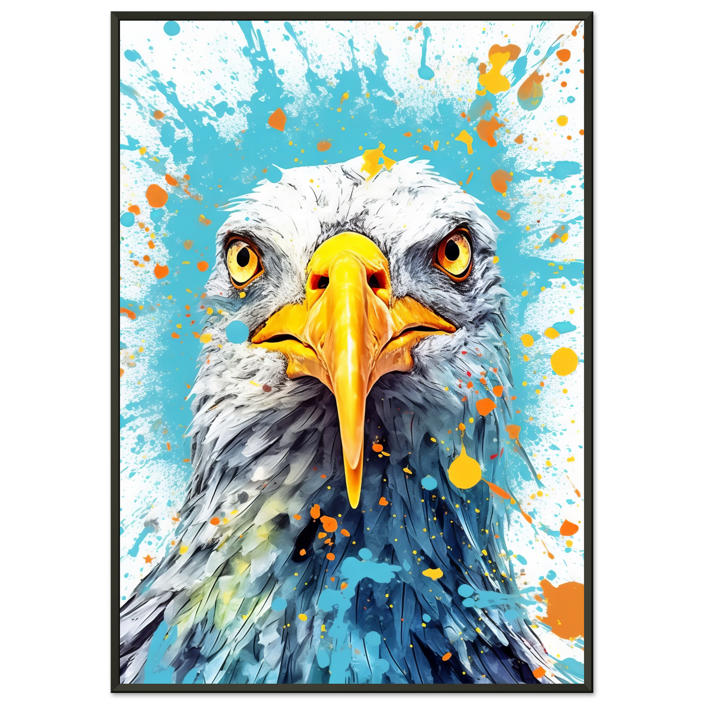 Vogel Möwe Pop-Art (BIRD14)