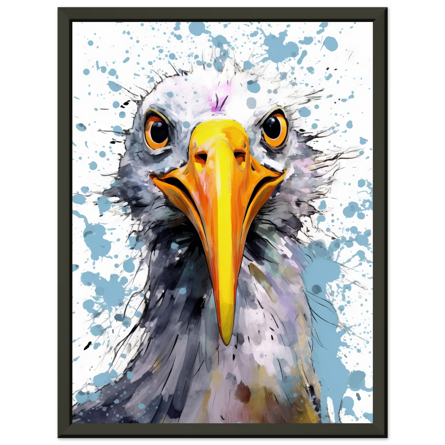 Vogel Möwe Pop-Art (BIRD15)