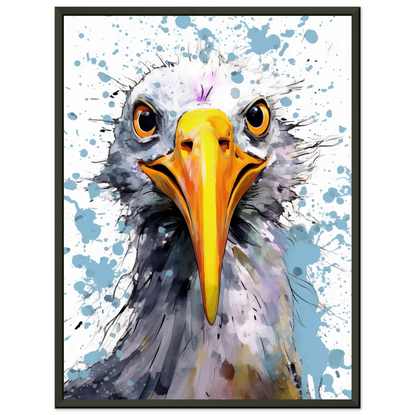 Vogel Möwe Pop-Art (BIRD15)