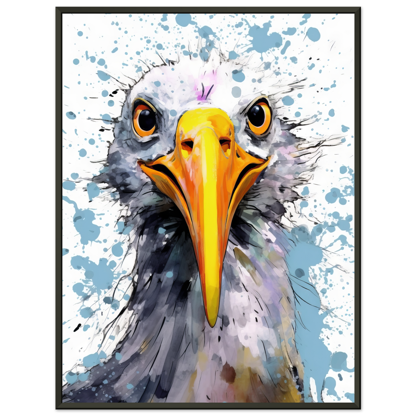 Vogel Möwe Pop-Art (BIRD15)