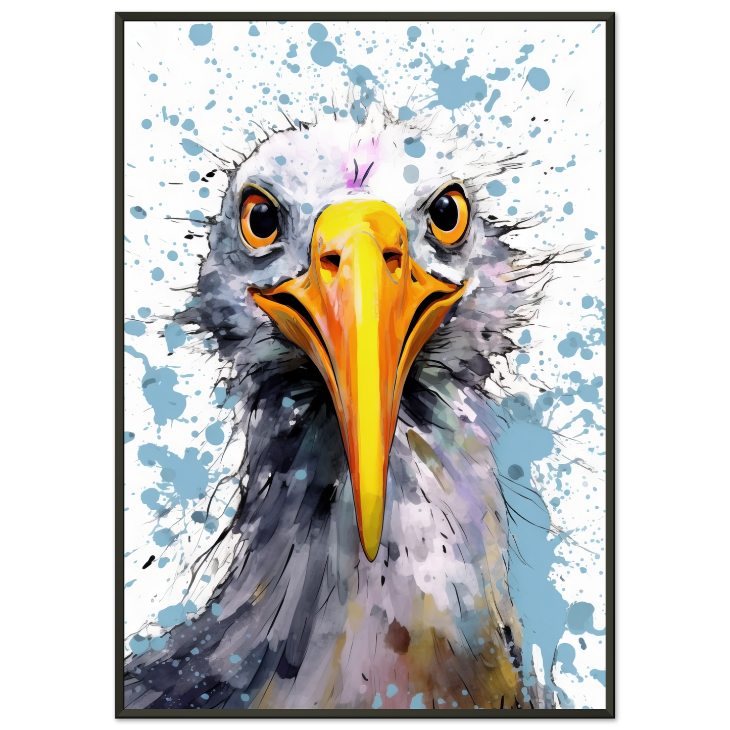 Vogel Möwe Pop-Art (BIRD15)