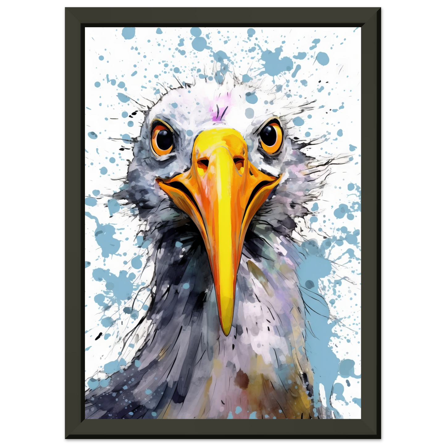 Vogel Möwe Pop-Art (BIRD15)