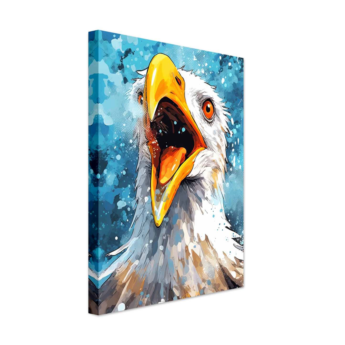 Vogel Möwe Pop-Art (BIRD16)