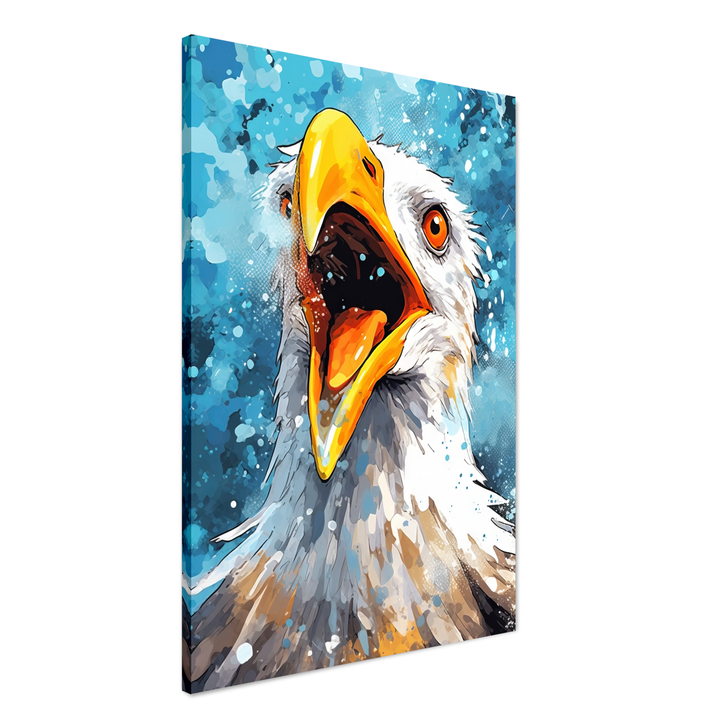 Vogel Möwe Pop-Art (BIRD16)