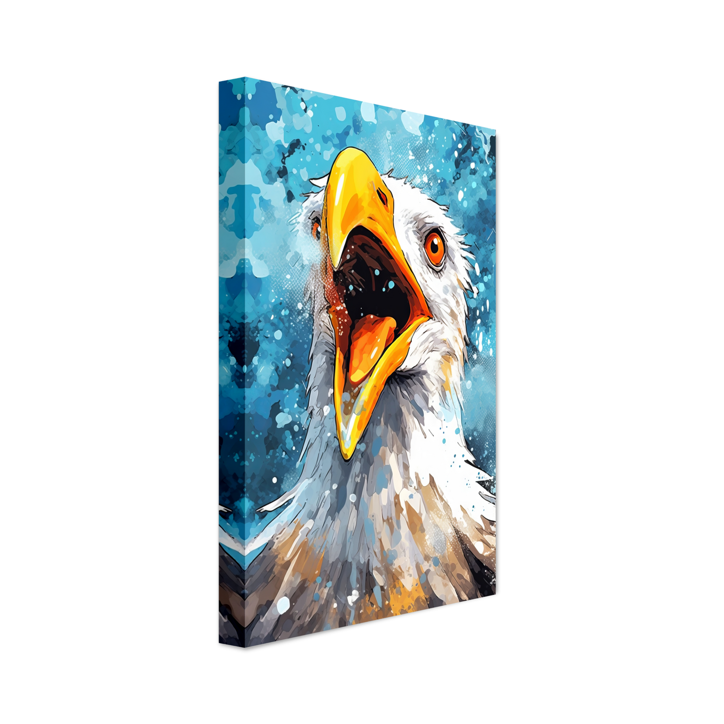 Vogel Möwe Pop-Art (BIRD16)
