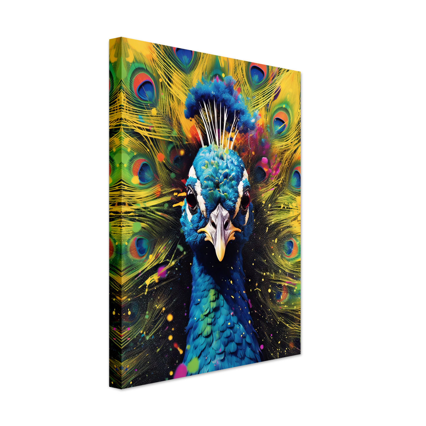 Vogel Pfau Pop-Art (BIRD20)