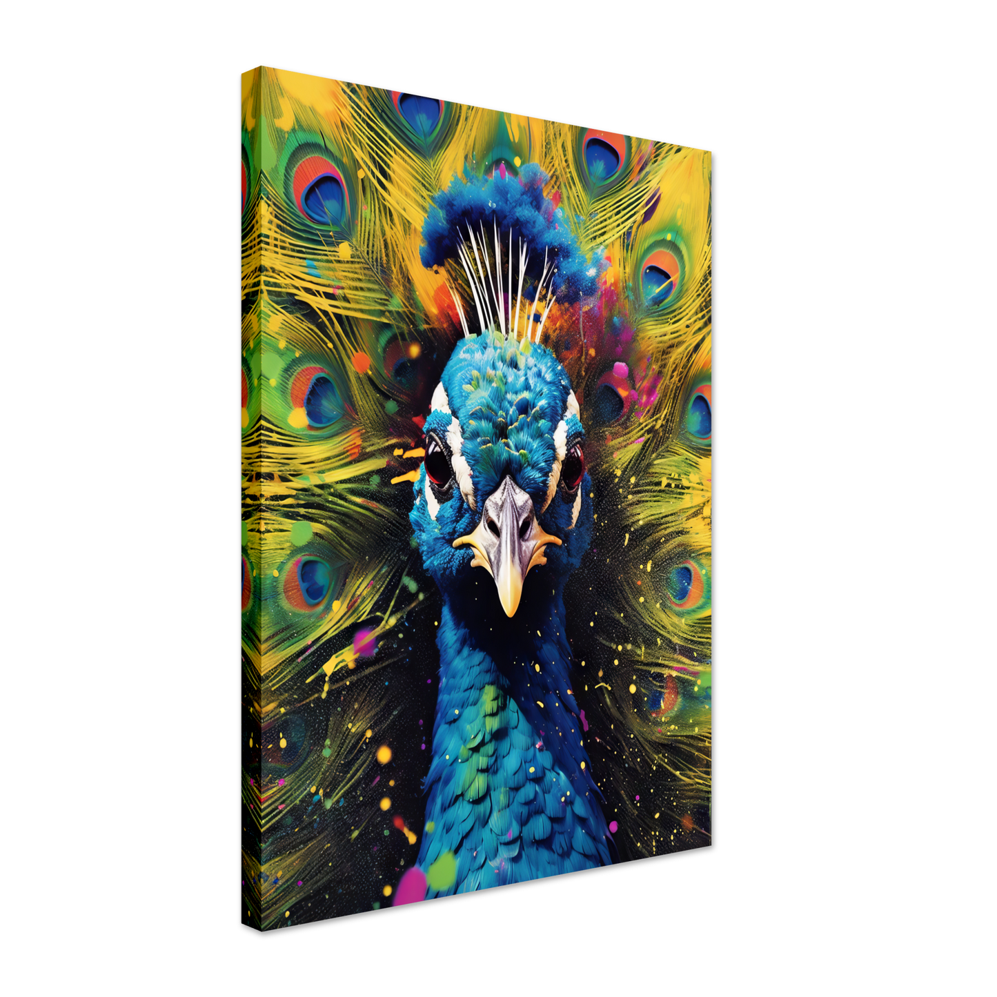 Vogel Pfau Pop-Art (BIRD20)
