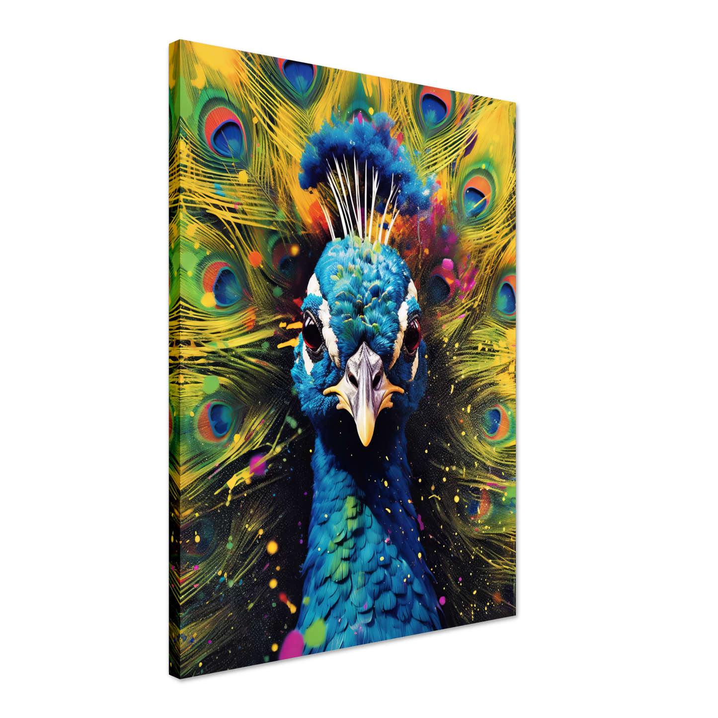 Vogel Pfau Pop-Art (BIRD20)