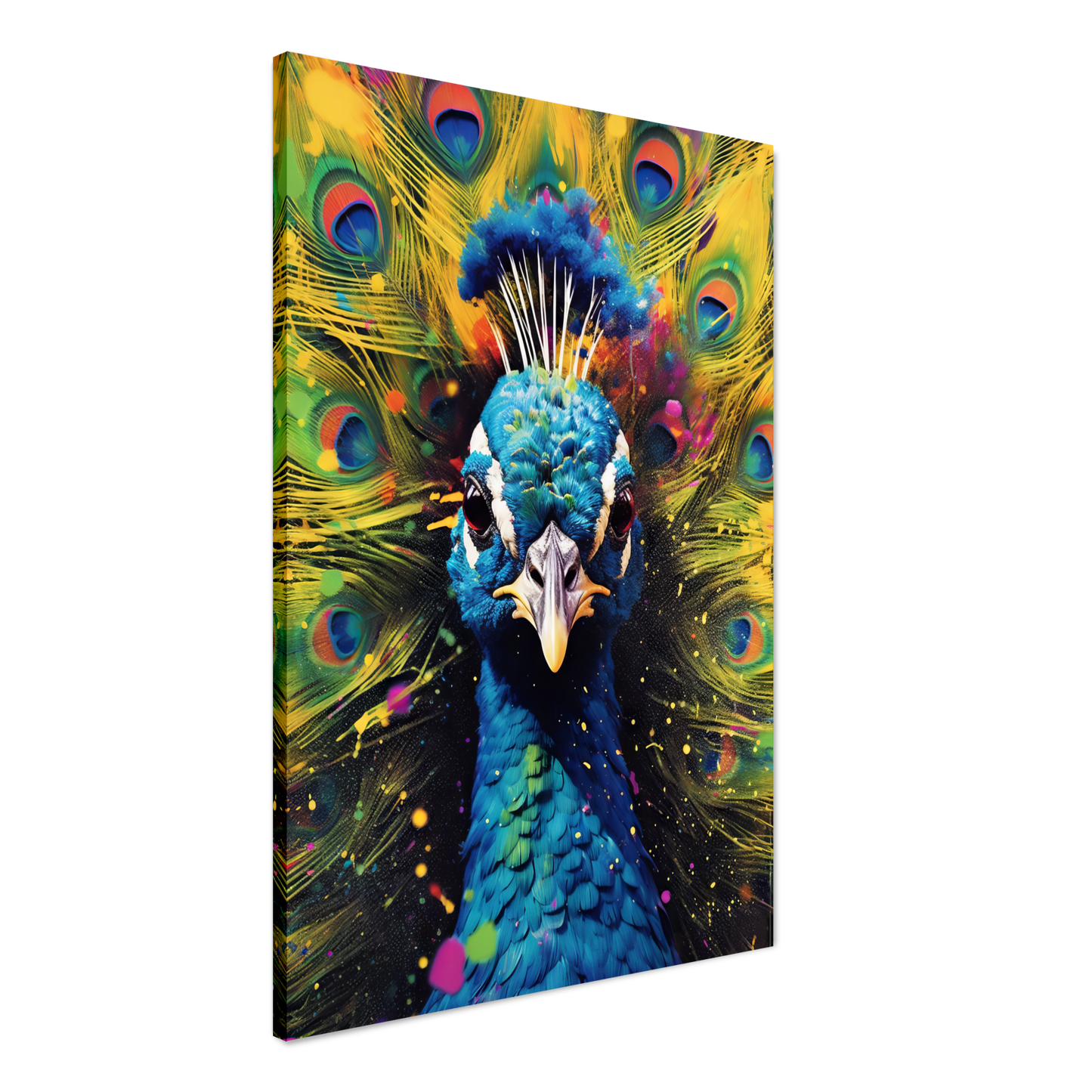 Vogel Pfau Pop-Art (BIRD20)