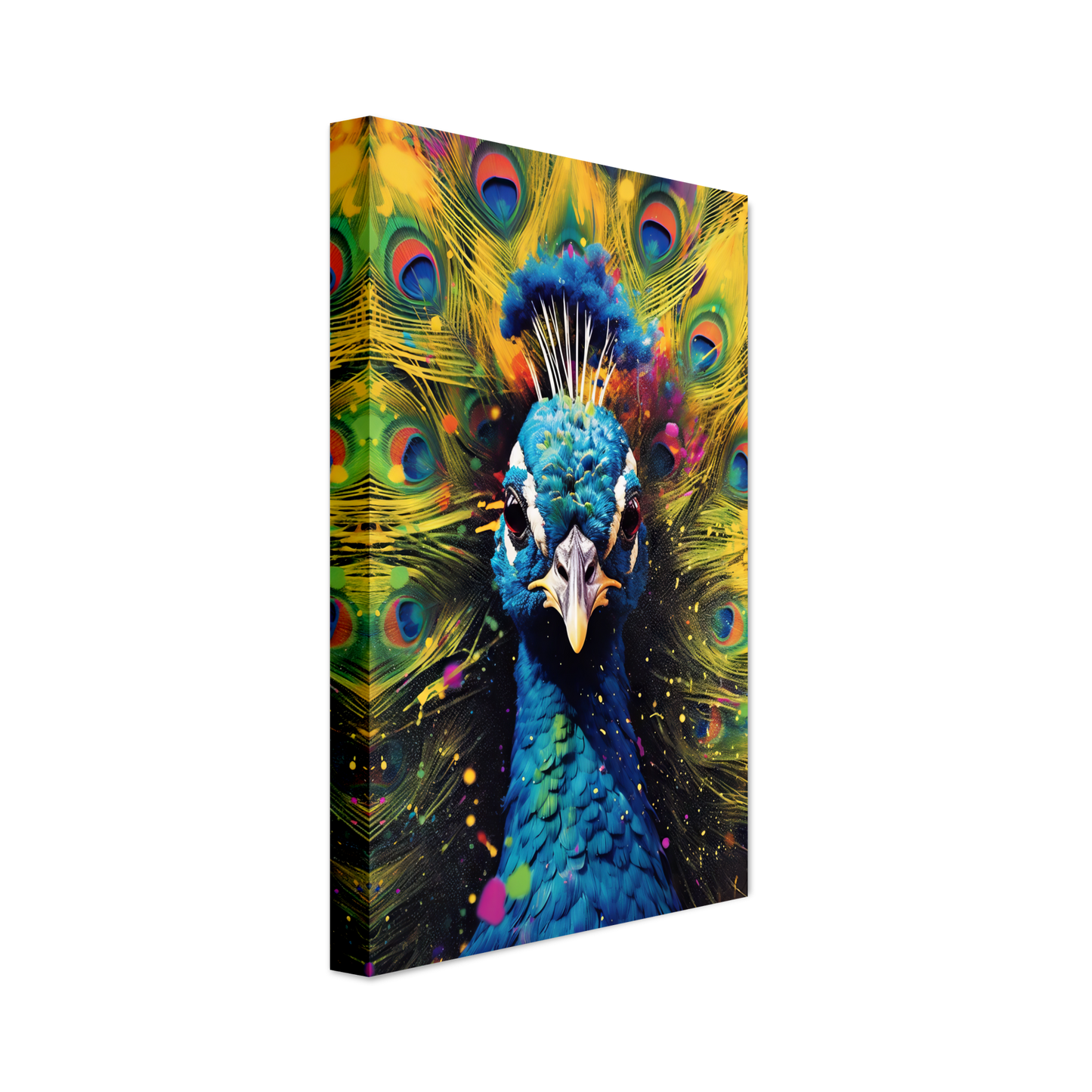 Vogel Pfau Pop-Art (BIRD20)