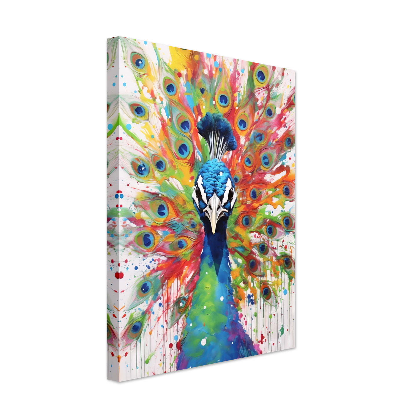 Vogel Pfau Pop-Art (BIRD21)