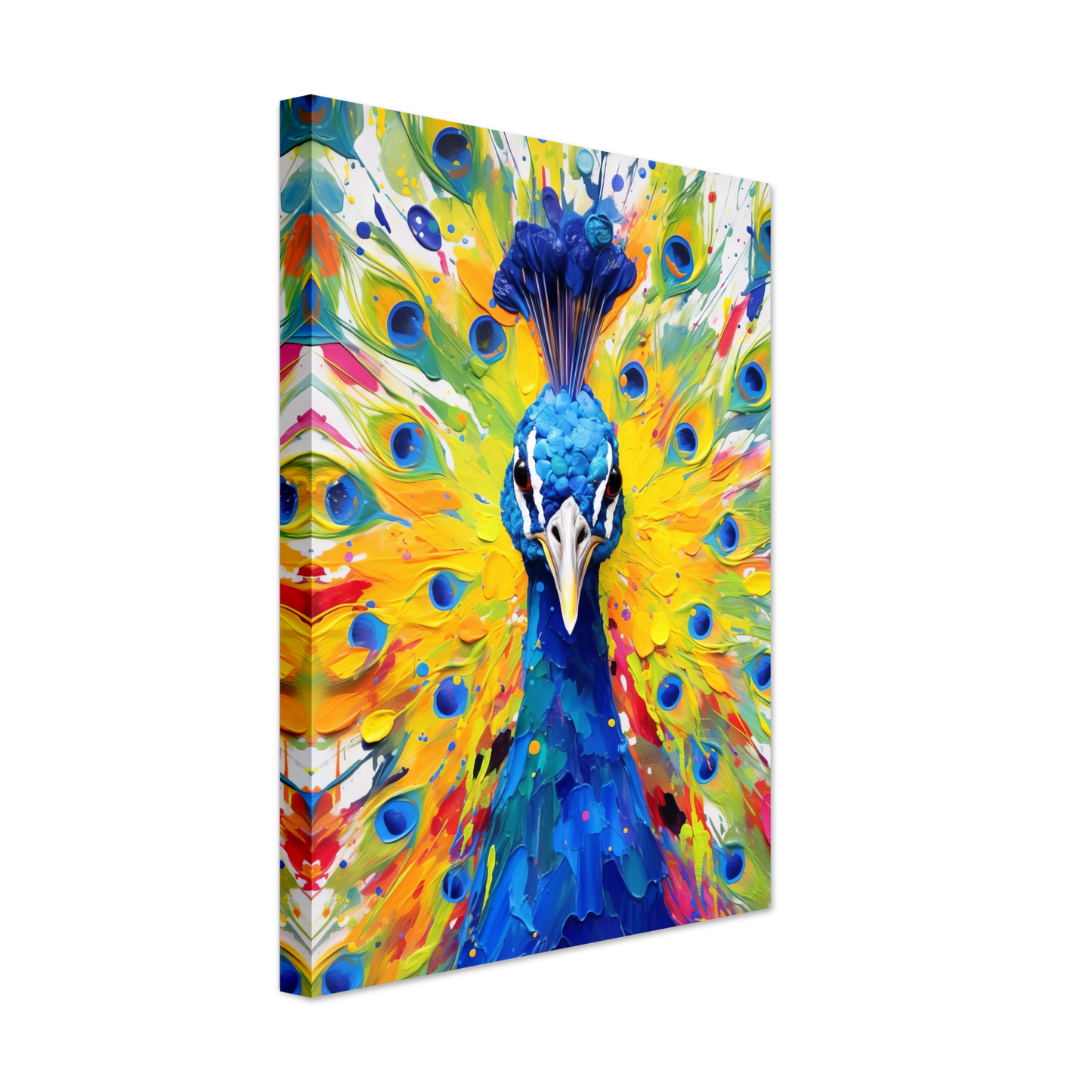Vogel Pfau Pop-Art (BIRD22)