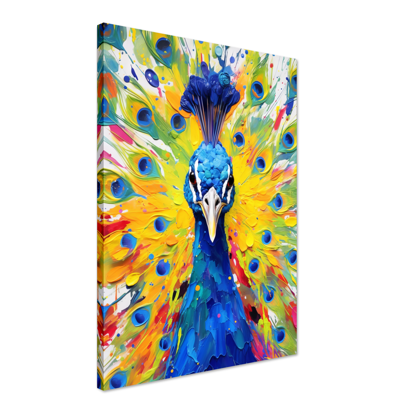 Vogel Pfau Pop-Art (BIRD22)