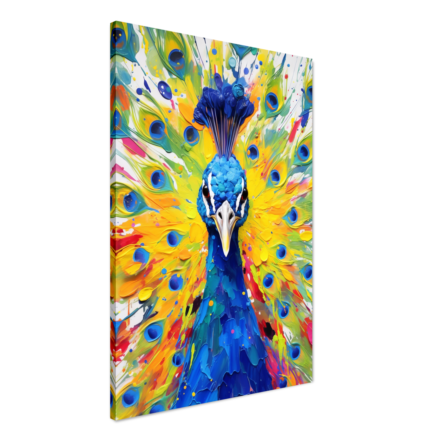 Vogel Pfau Pop-Art (BIRD22)