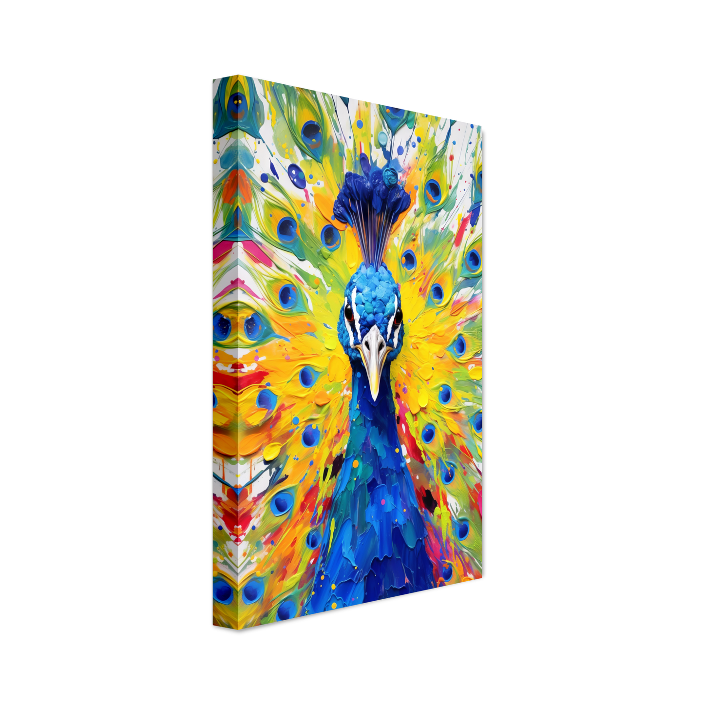 Vogel Pfau Pop-Art (BIRD22)