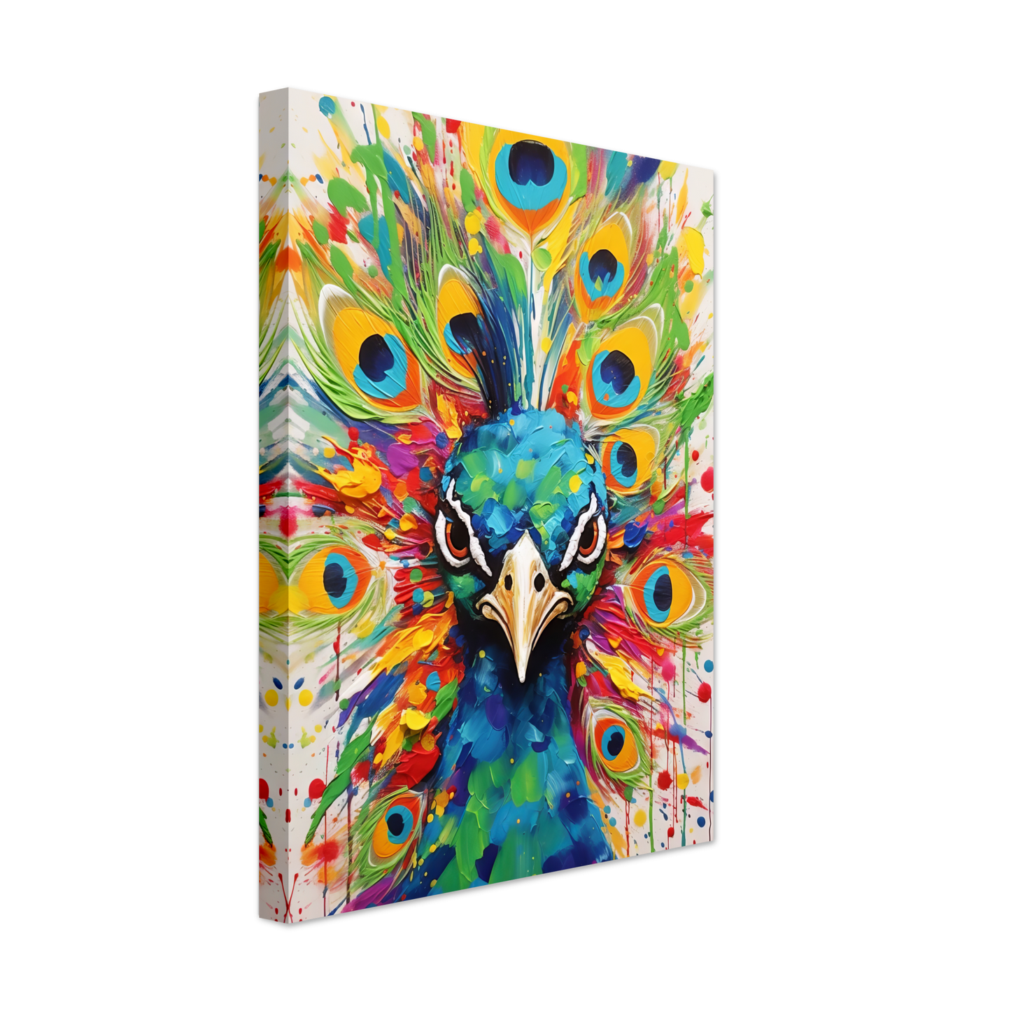Vogel Pfau Pop-Art (BIRD23)