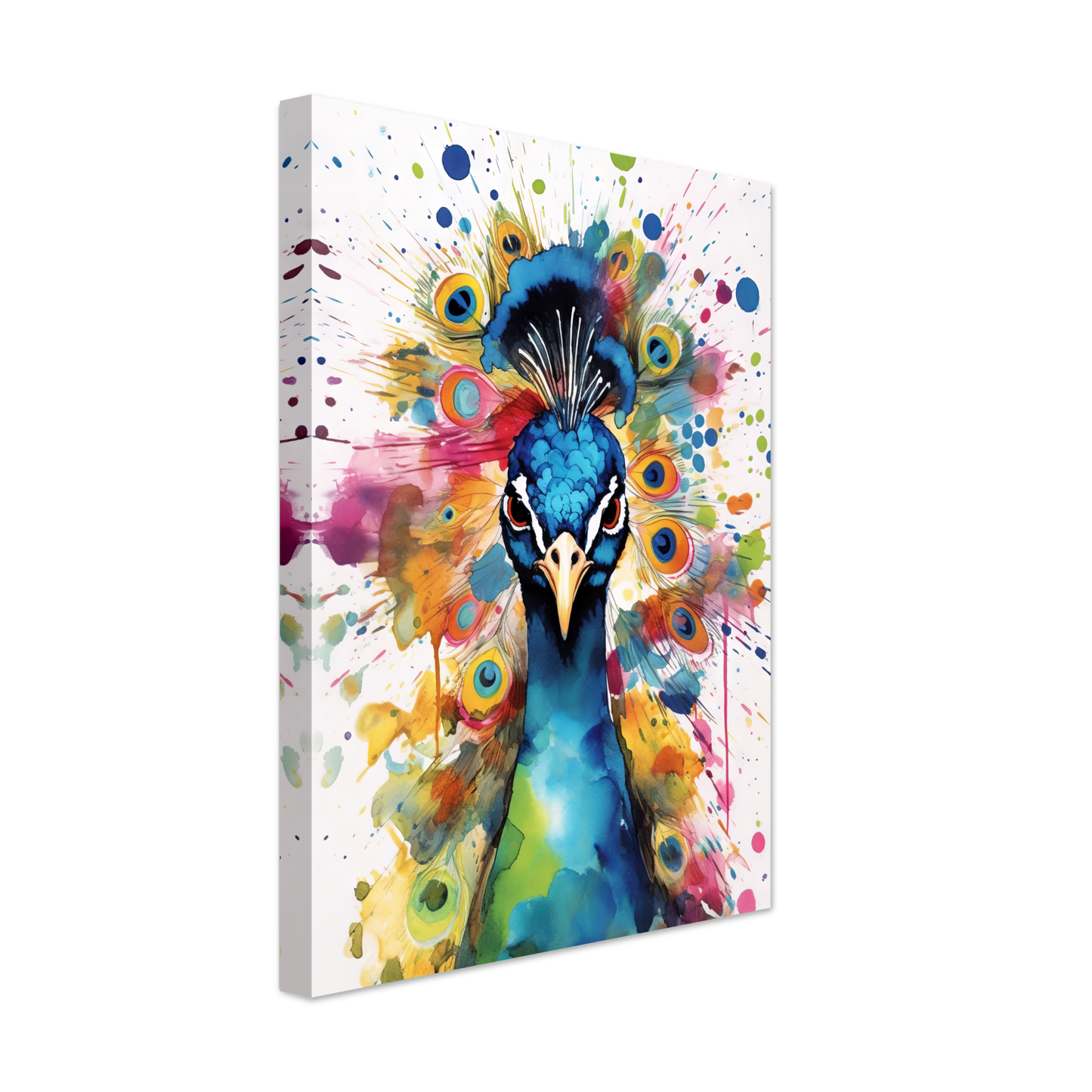 Vogel Pfau Pop-Art (BIRD24)