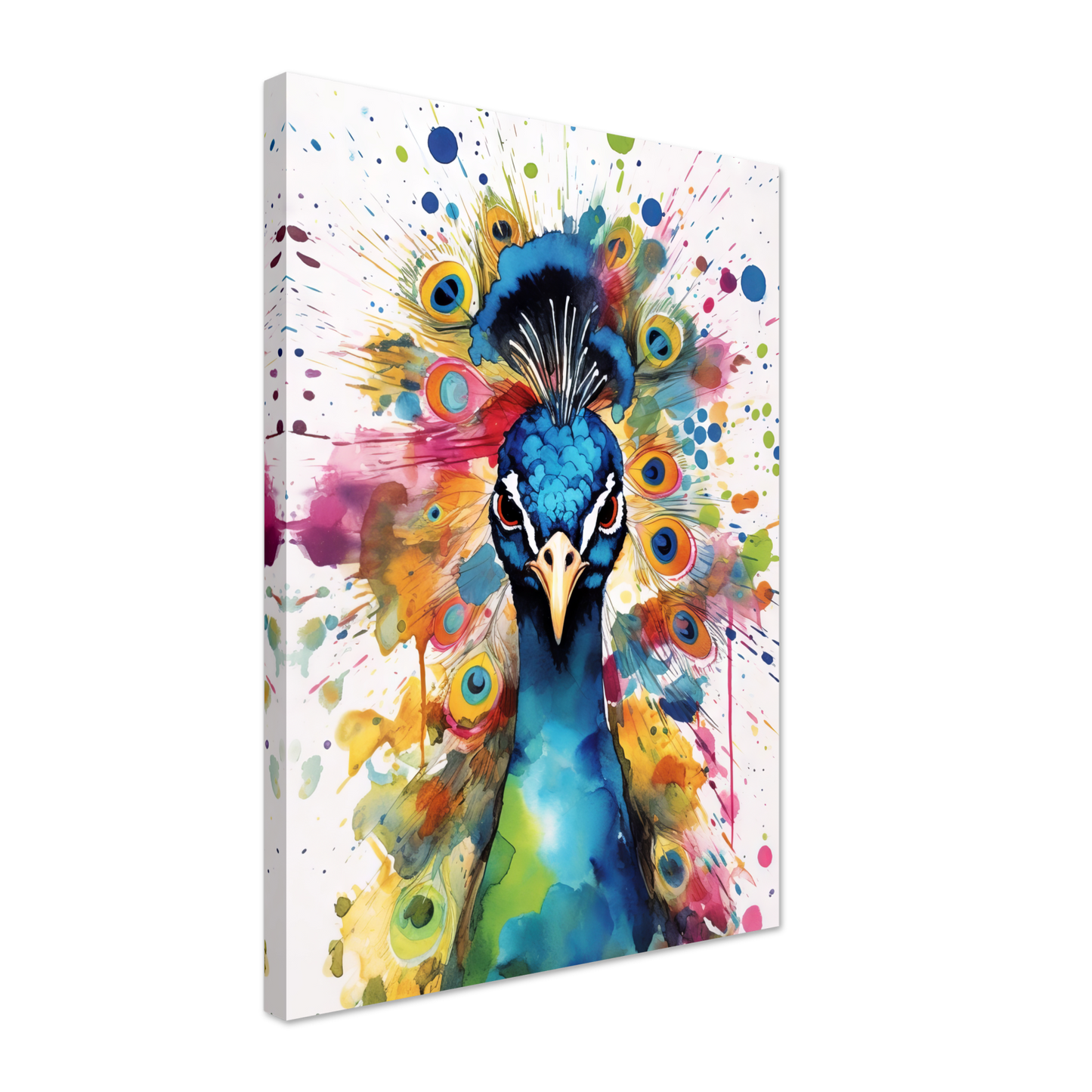 Vogel Pfau Pop-Art (BIRD24)