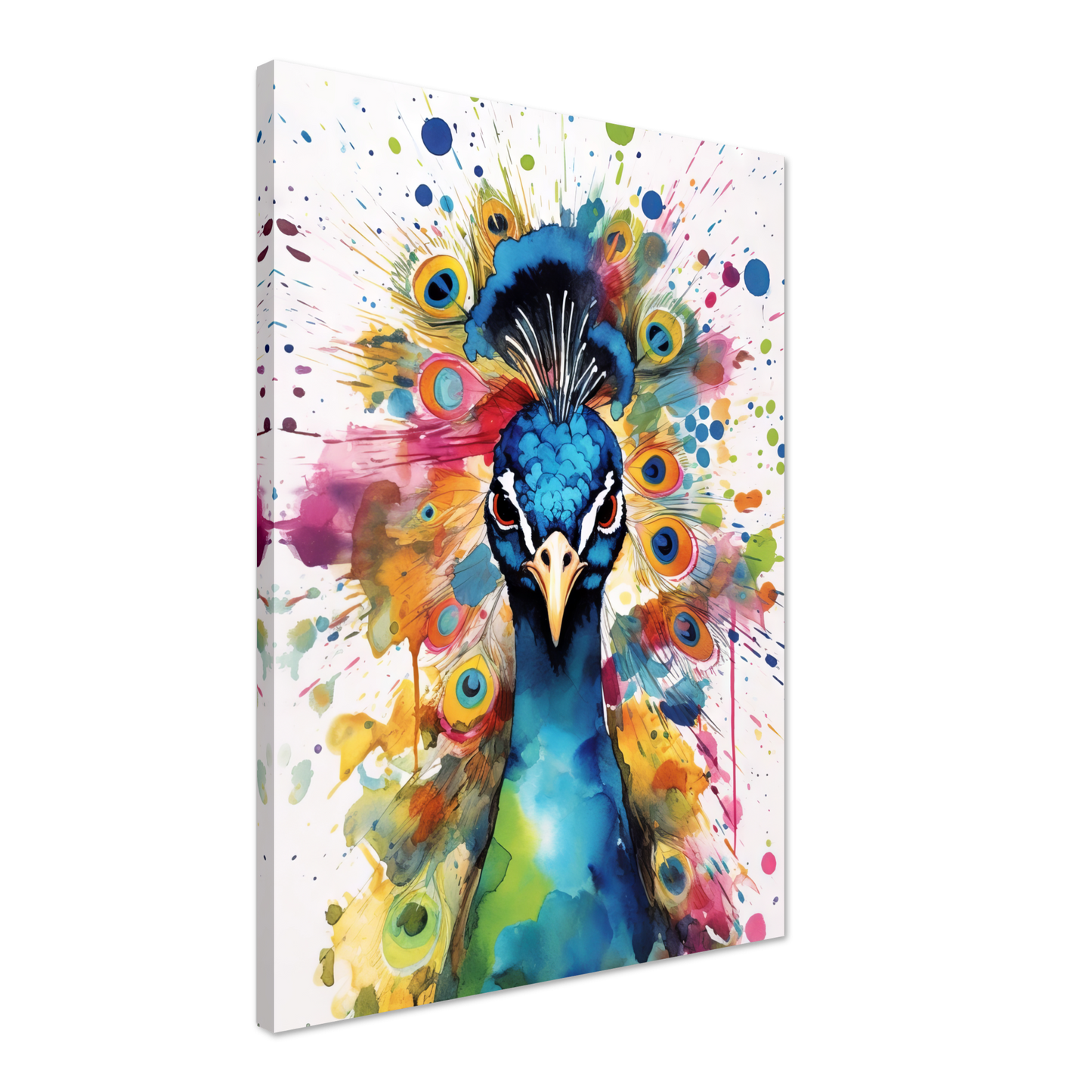 Vogel Pfau Pop-Art (BIRD24)