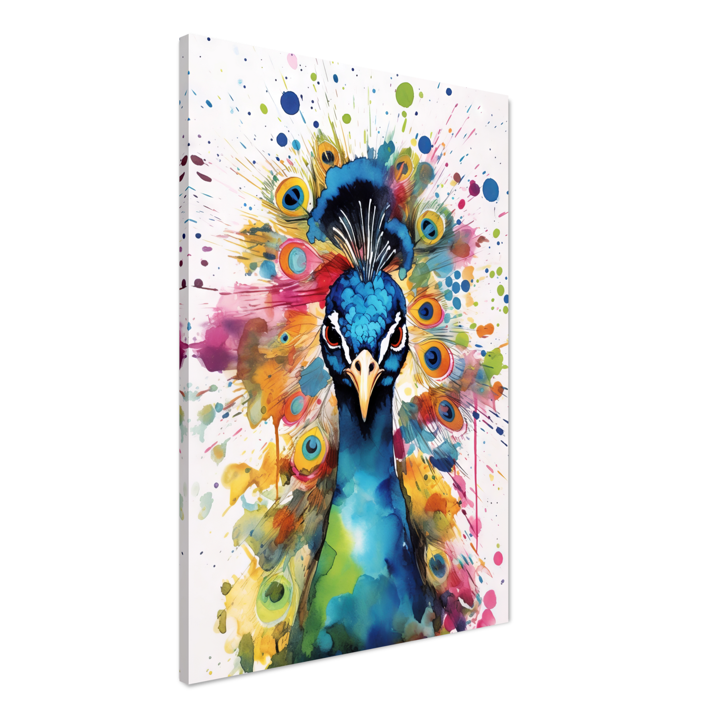 Vogel Pfau Pop-Art (BIRD24)