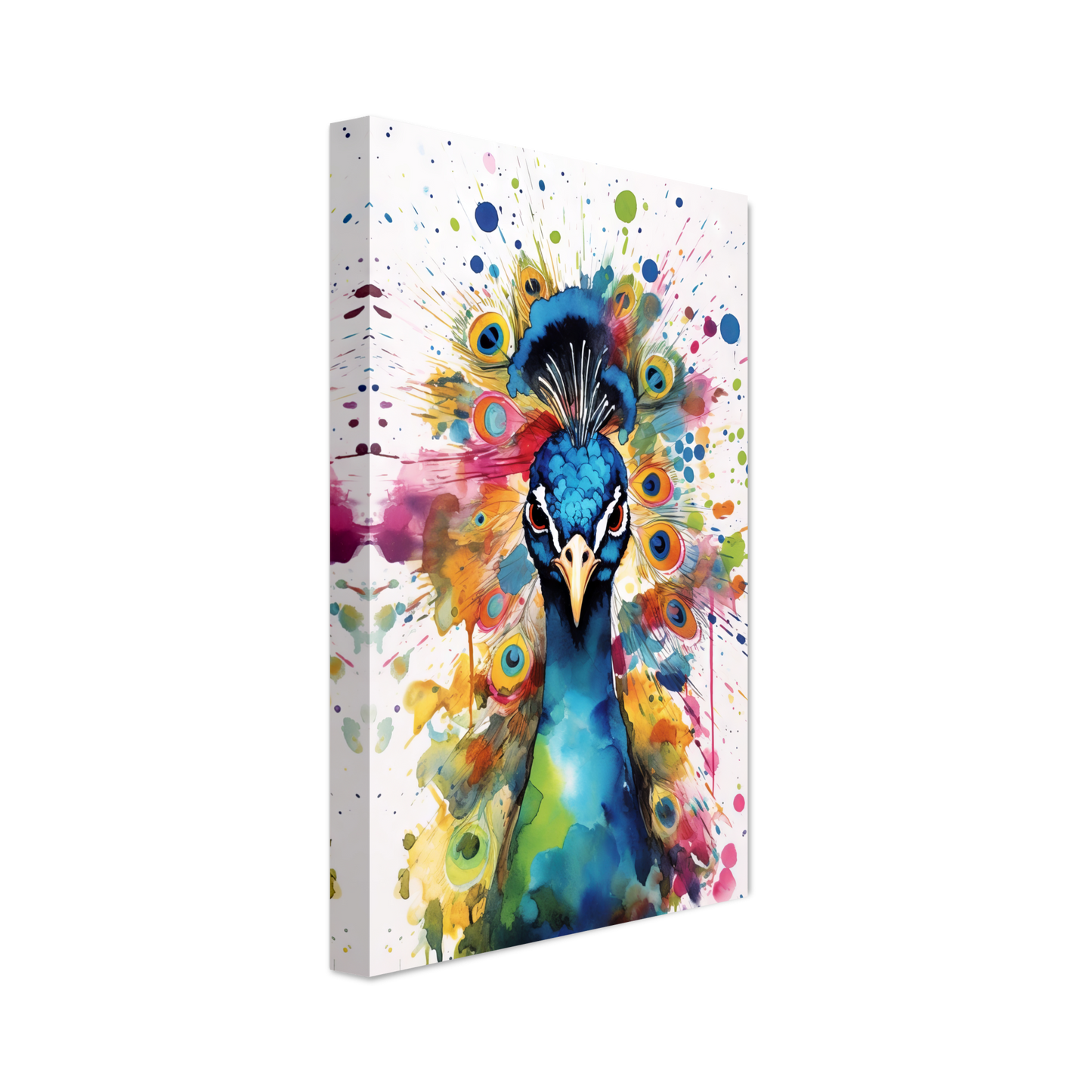 Vogel Pfau Pop-Art (BIRD24)