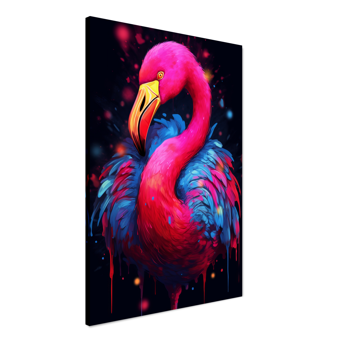 Flamingo pop art (BIRD33)
