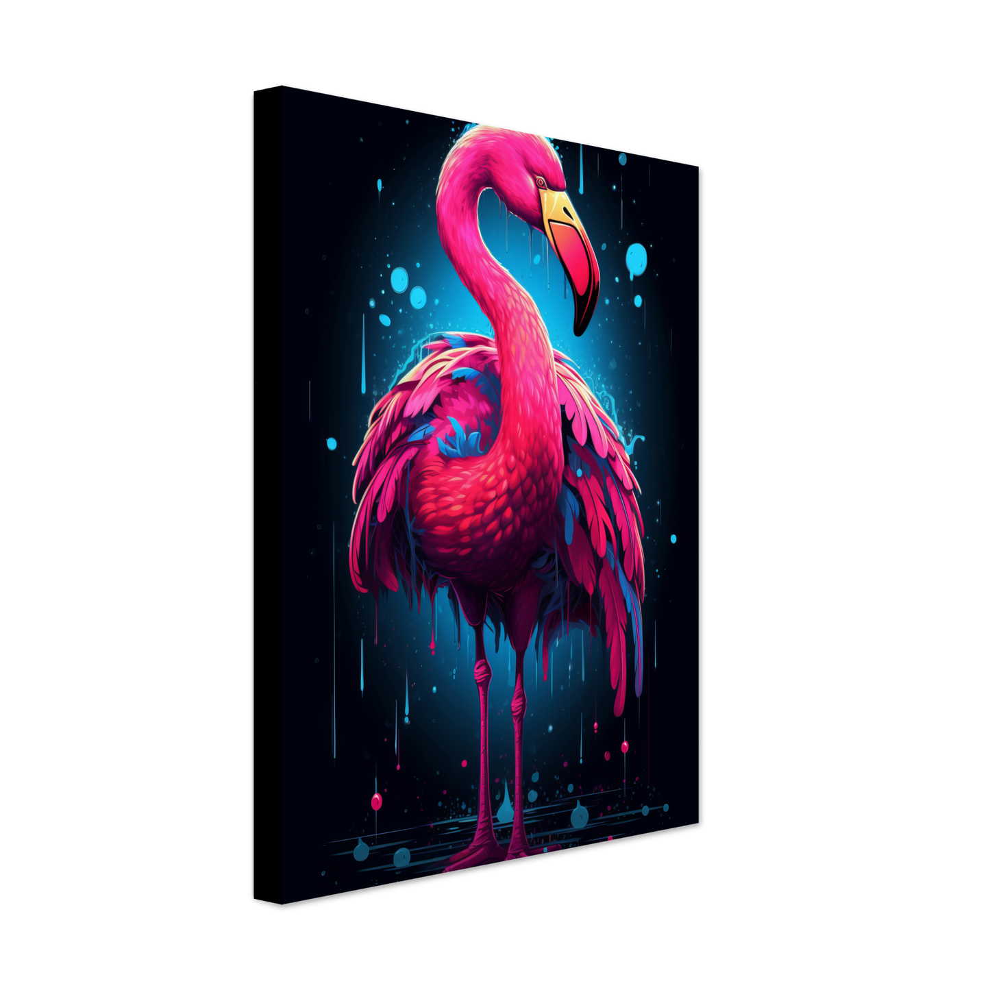 Flamingo pop art (BIRD36)