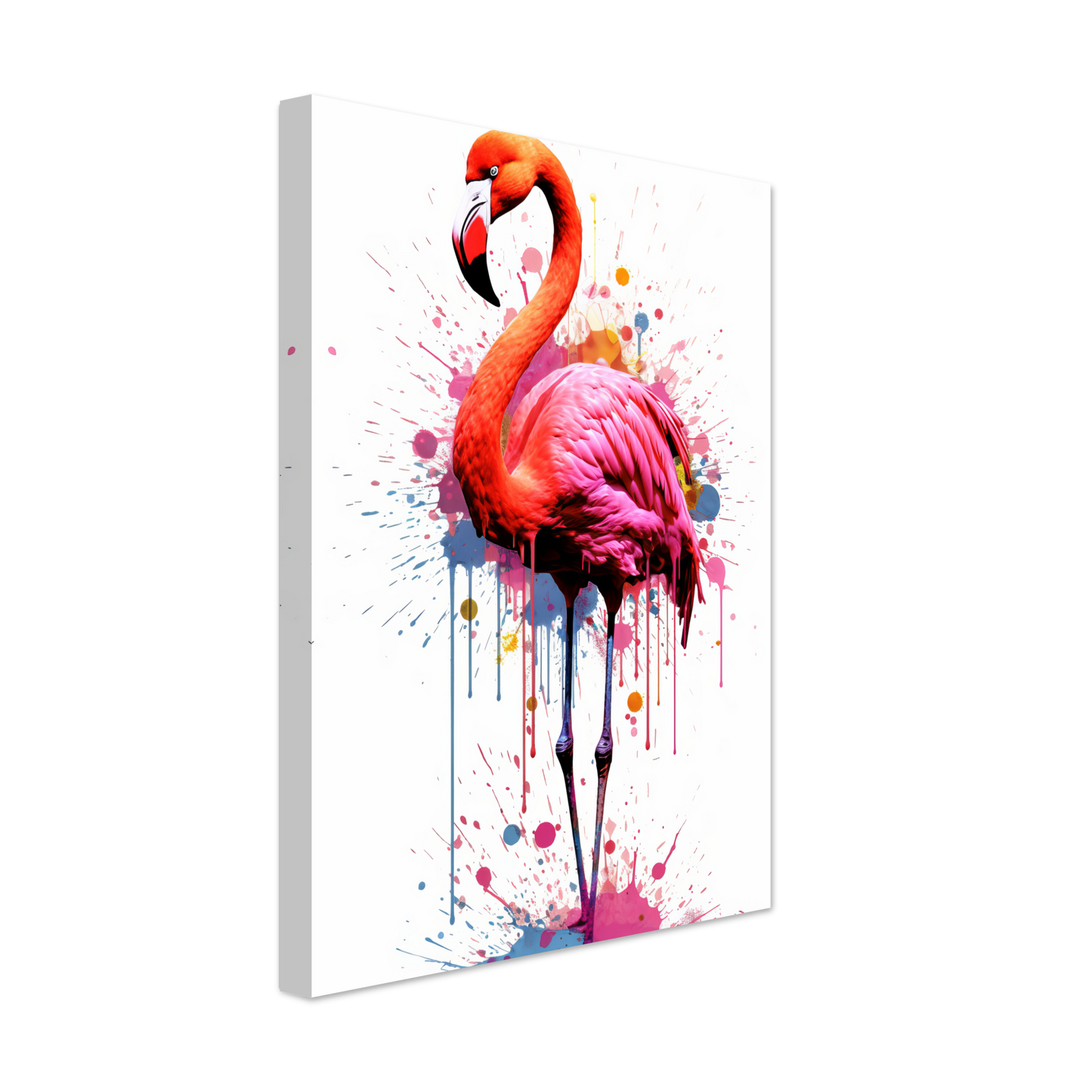 Flamingo pop art (BIRD37)