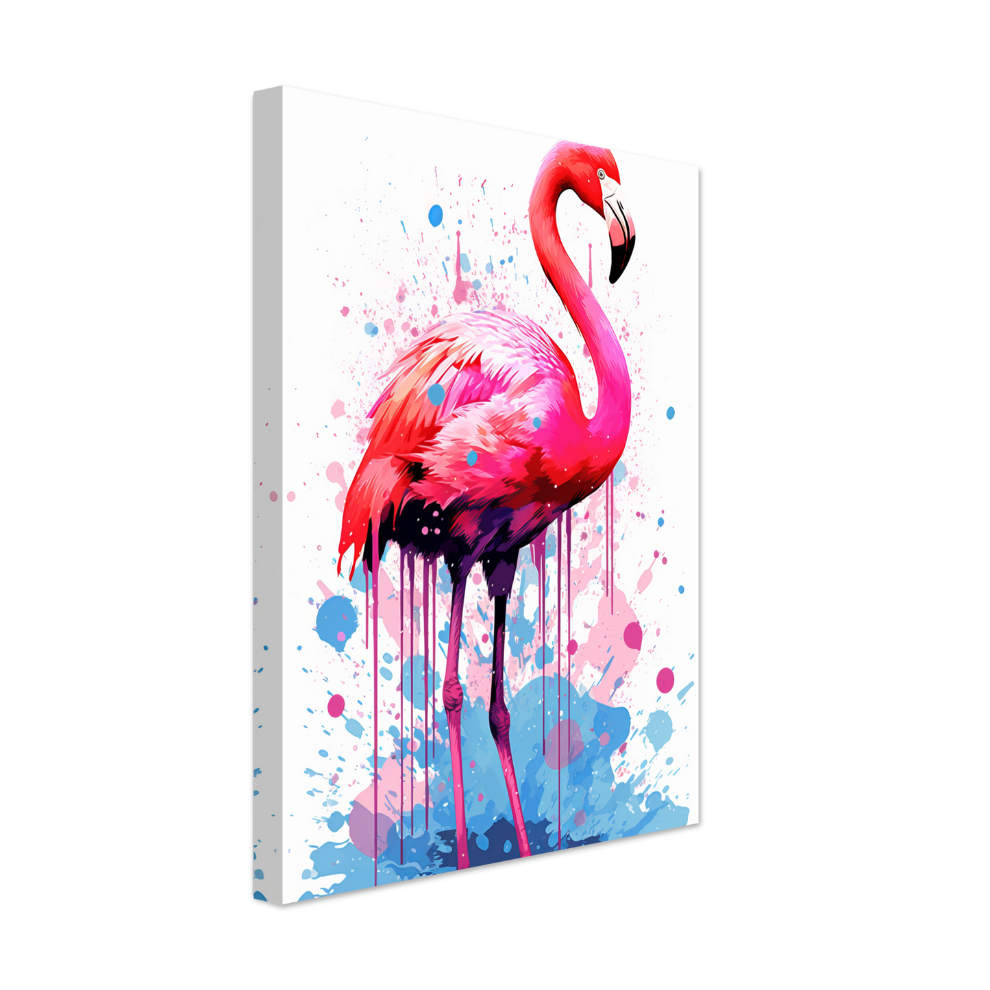 Flamingo pop art (BIRD38)