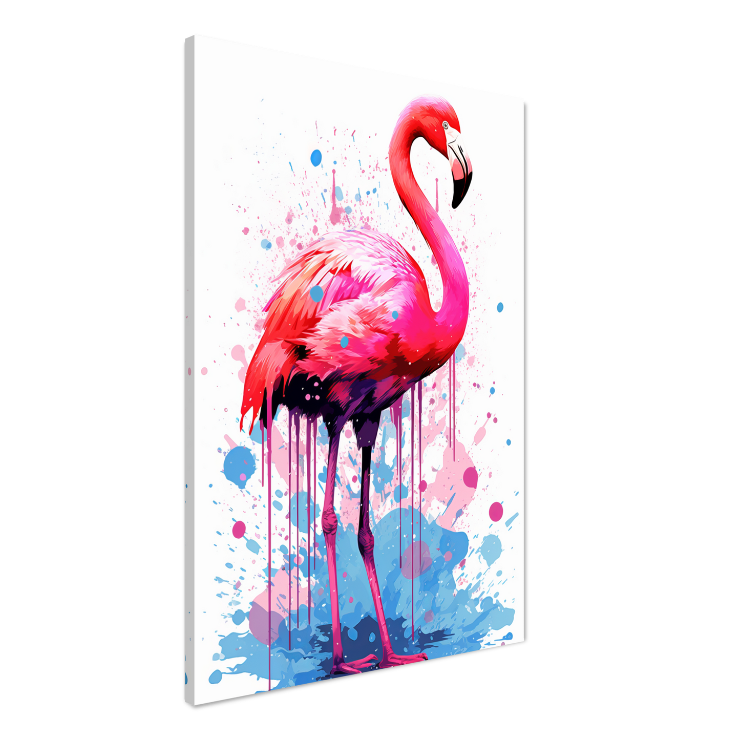 Flamingo pop art (BIRD38)