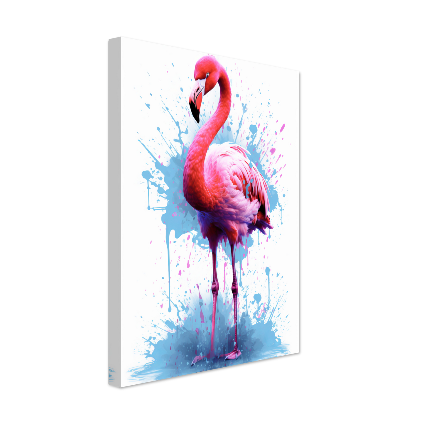 Flamingo pop art (BIRD40)