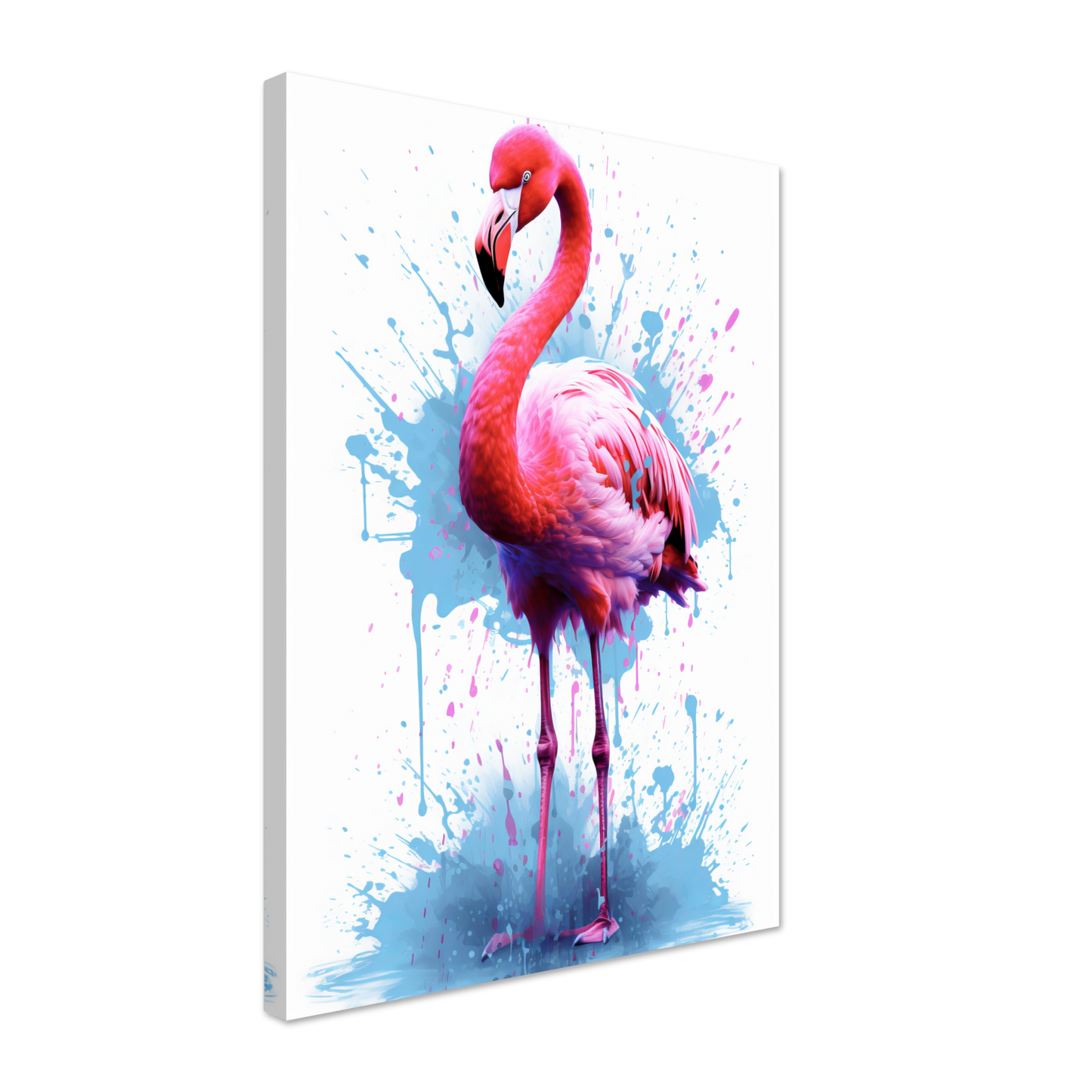 Flamingo pop art (BIRD40)