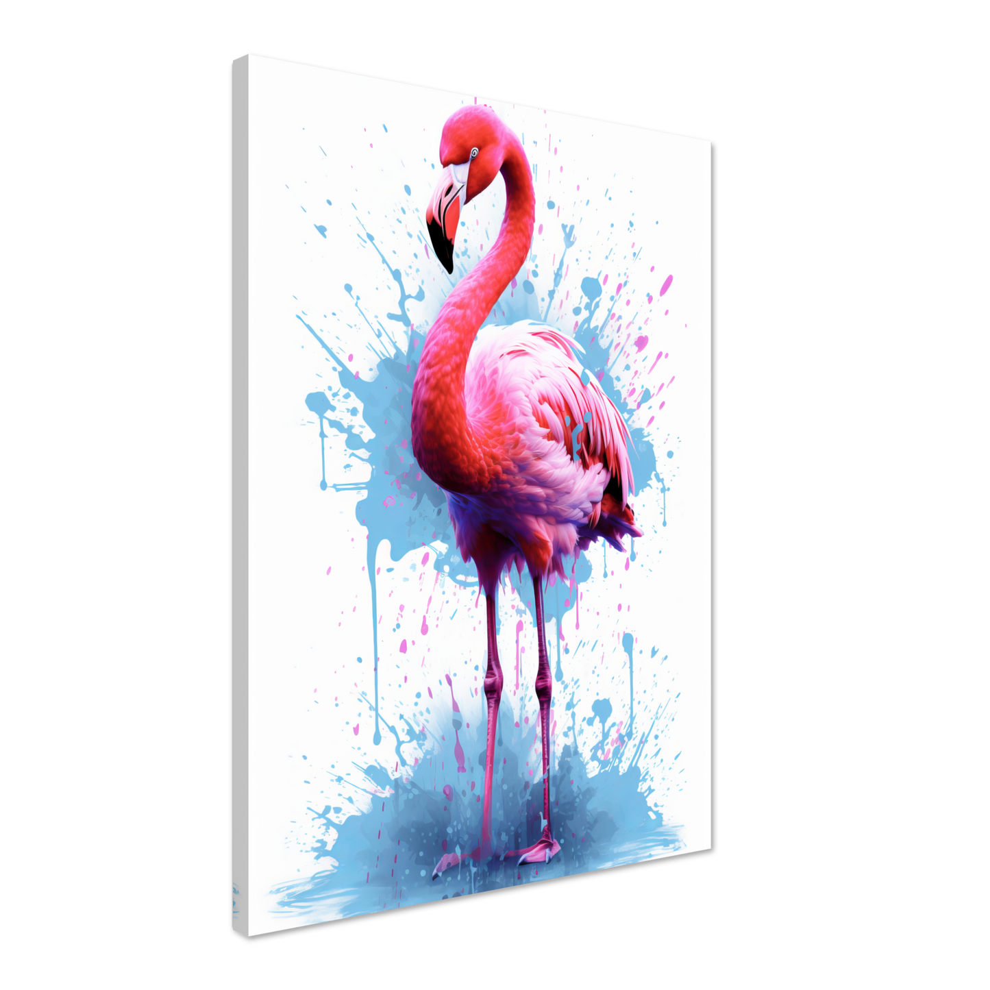 Flamingo pop art (BIRD40)