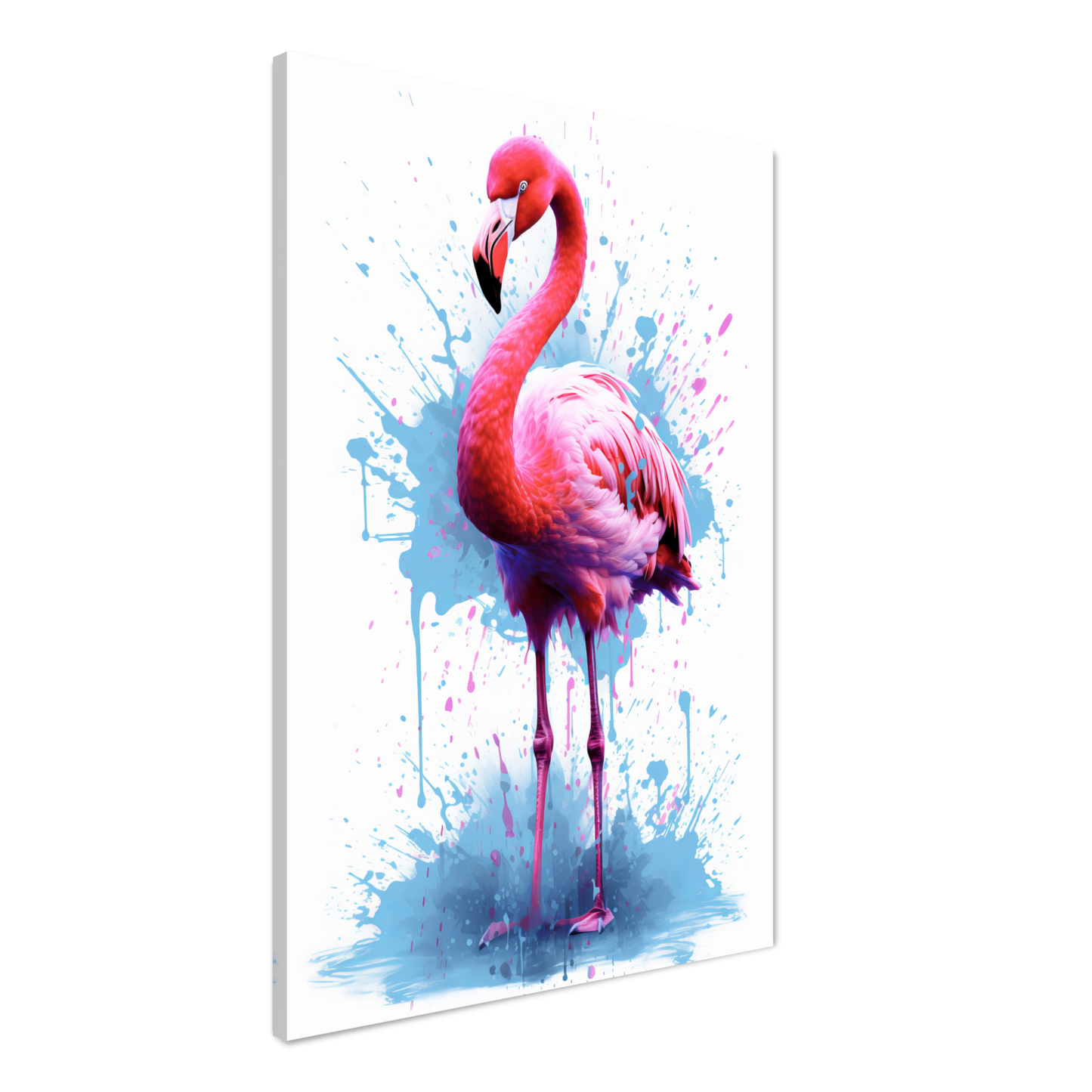 Flamingo pop art (BIRD40)