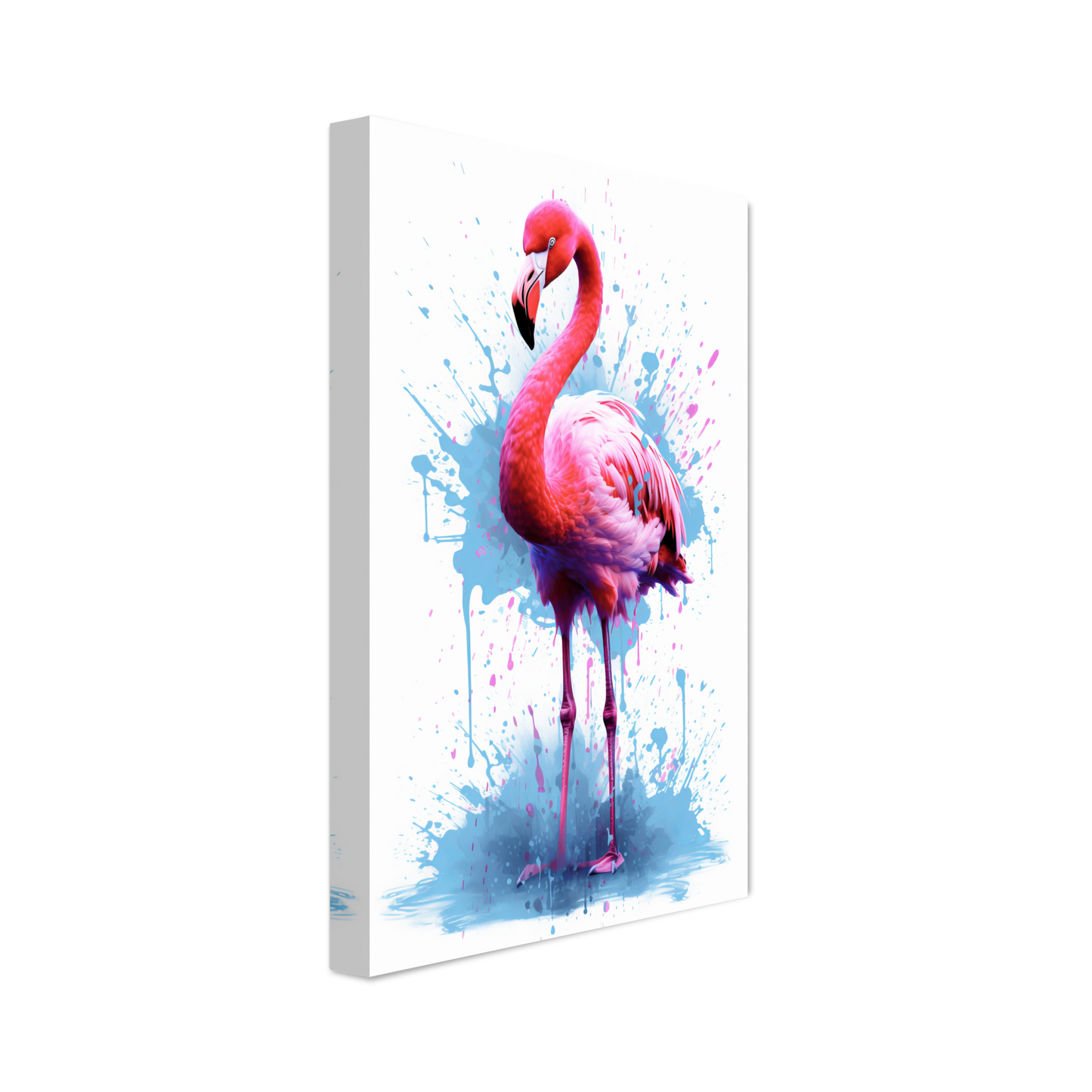 Flamingo pop art (BIRD40)