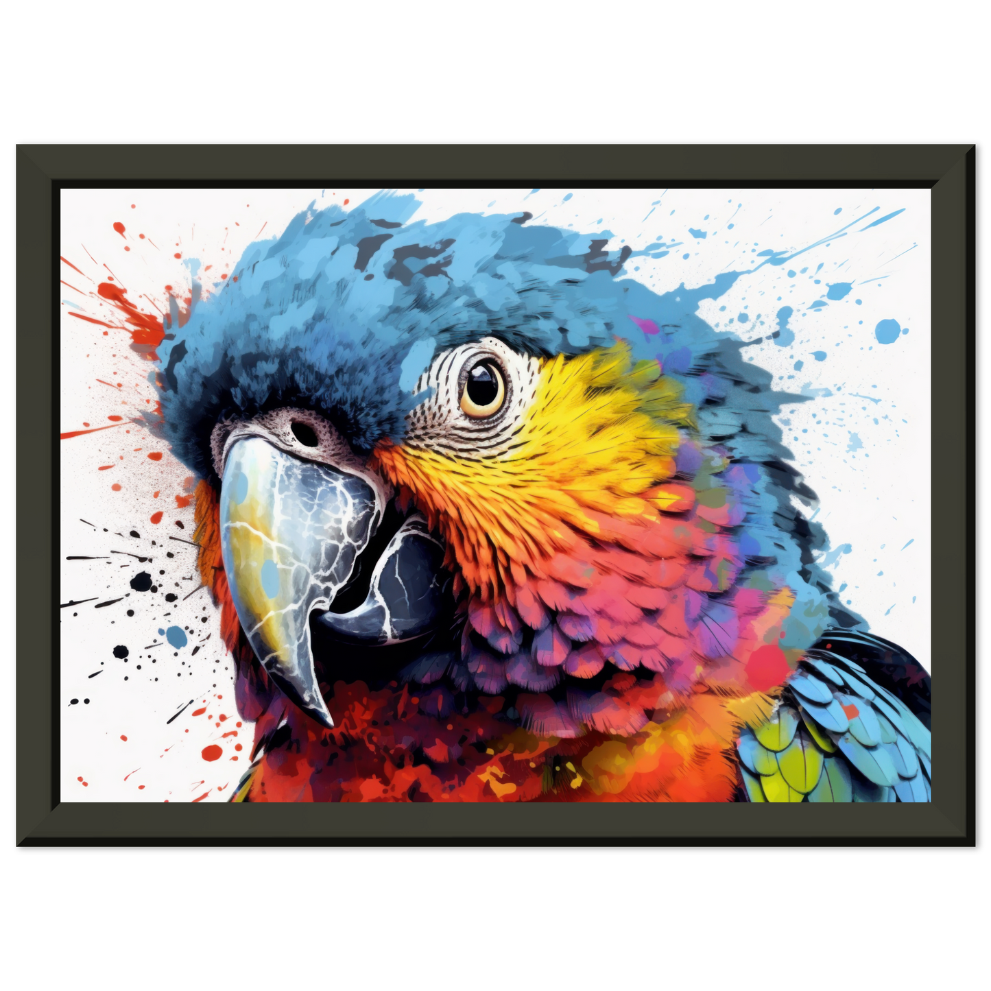 Papagei Pop-Art (BIRD41)
