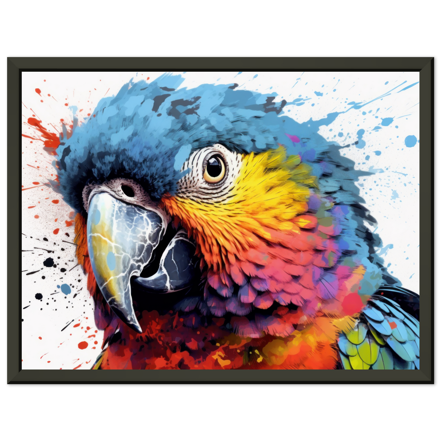 Papagei Pop-Art (BIRD41)