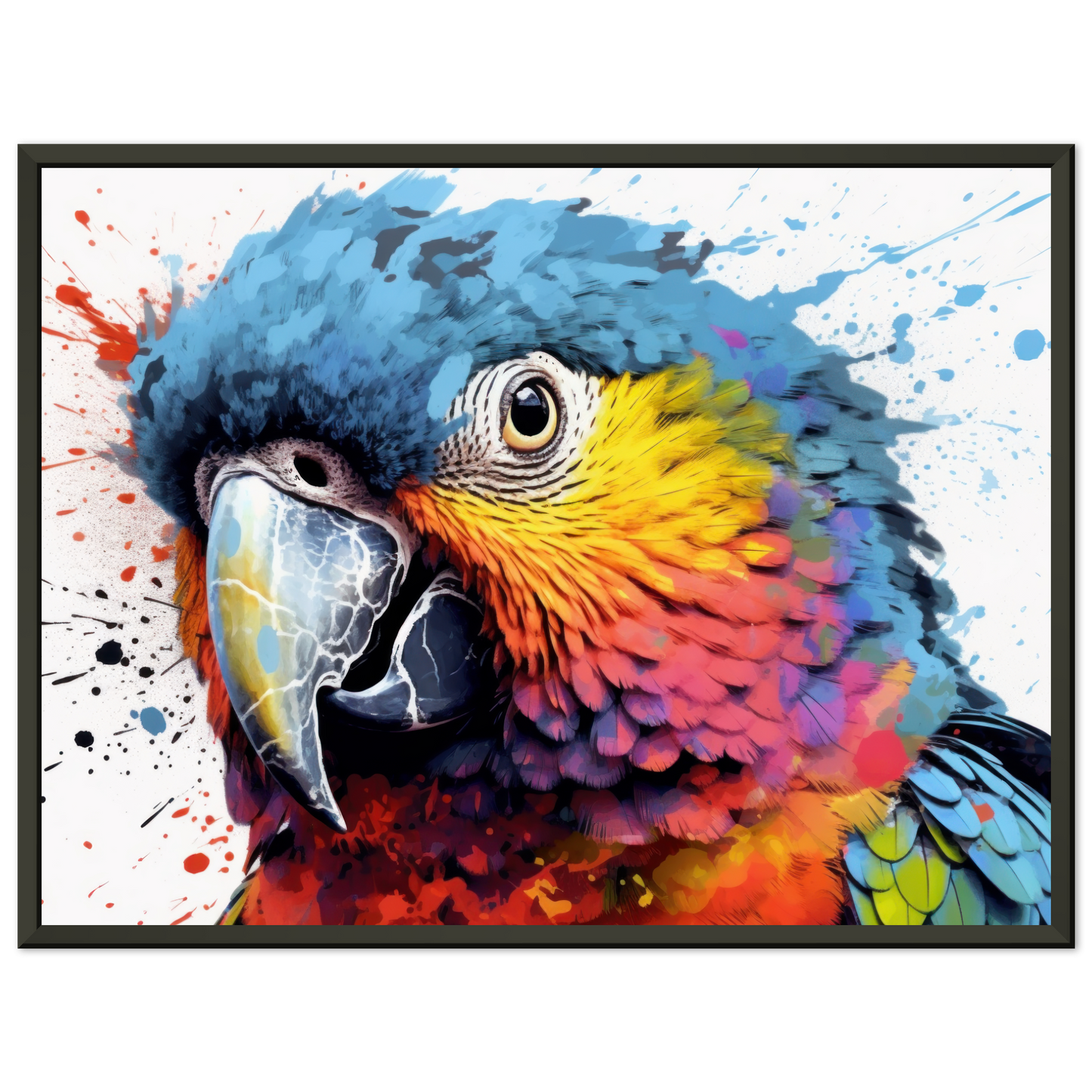 Papagei Pop-Art (BIRD41)