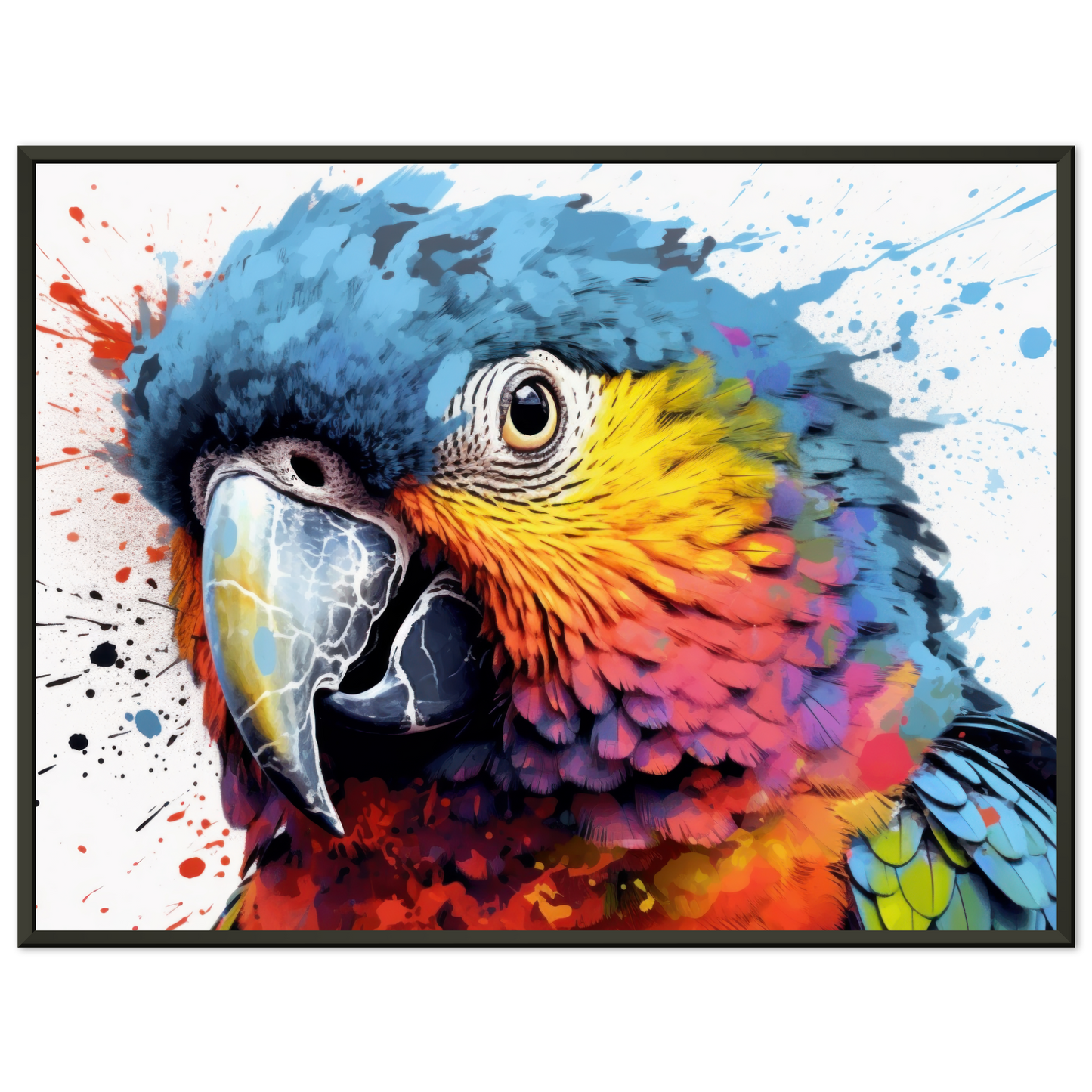 Papagei Pop-Art (BIRD41)